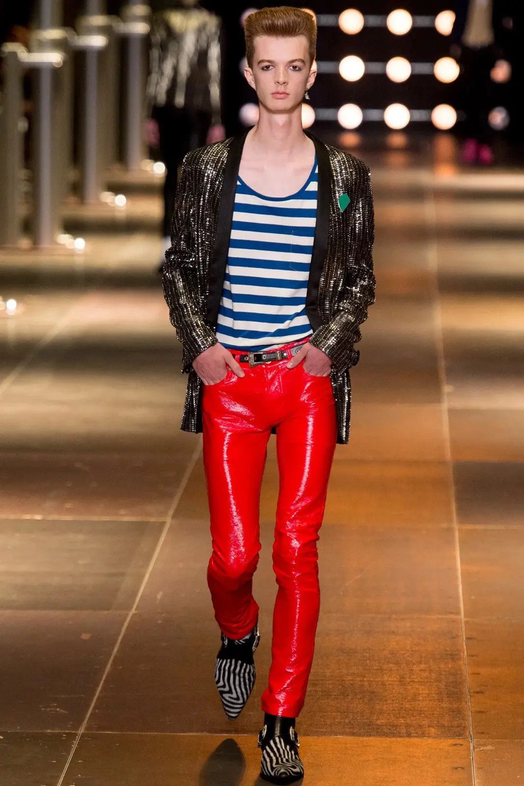 RARE SS14 Red Runway Pants