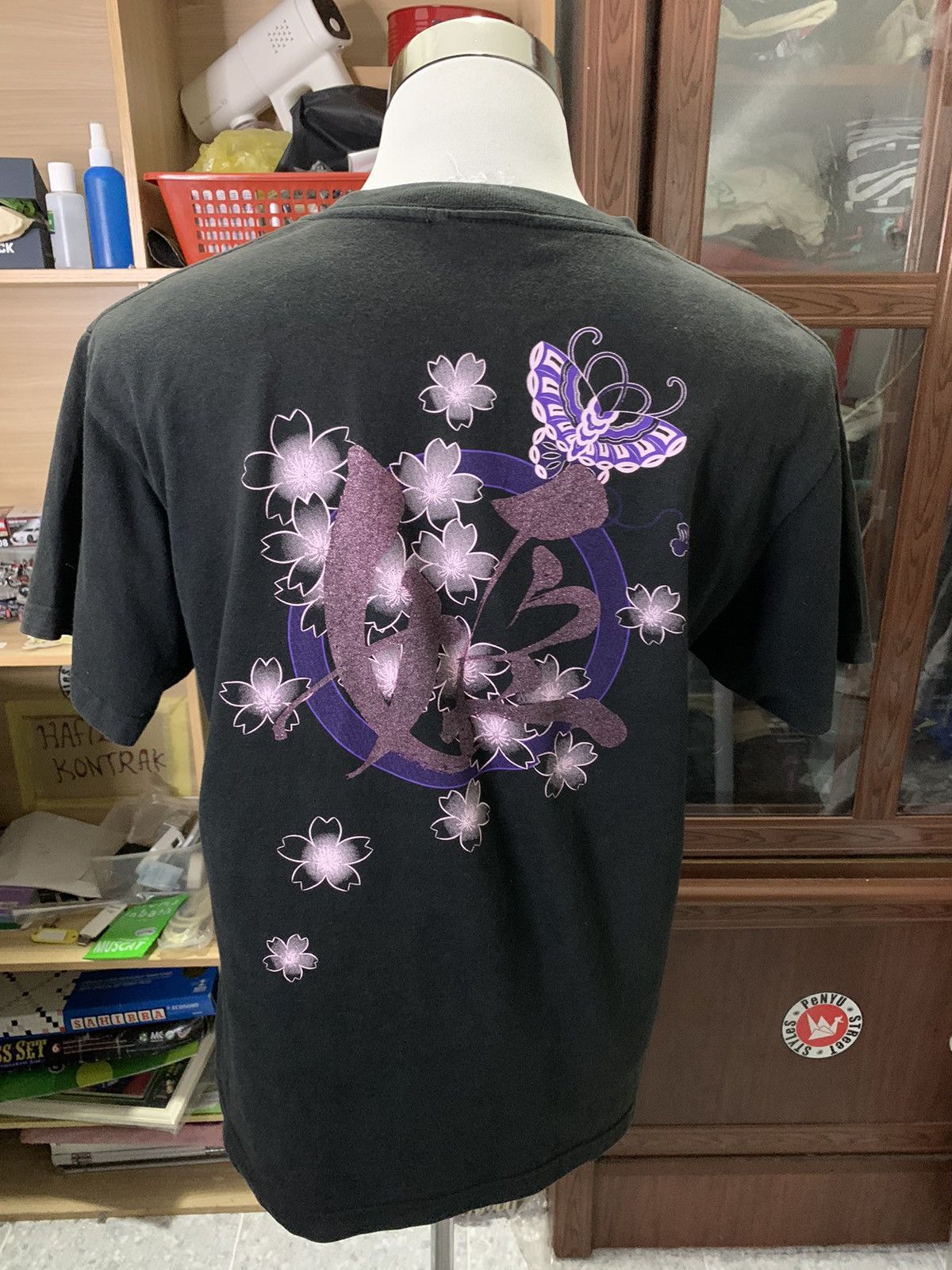 Japanese Brand Moshiro Butterfly Tattoo japanese brand tee Size US XL / EU 56 / 4 - 4 Thumbnail