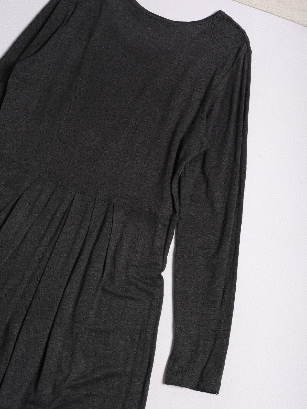 Gudrun Sjoden Gudrun Sjoden Long Dress Maxi Linen M size Dark Grey Size M / US 6-8 / IT 42-44 - 11 Thumbnail