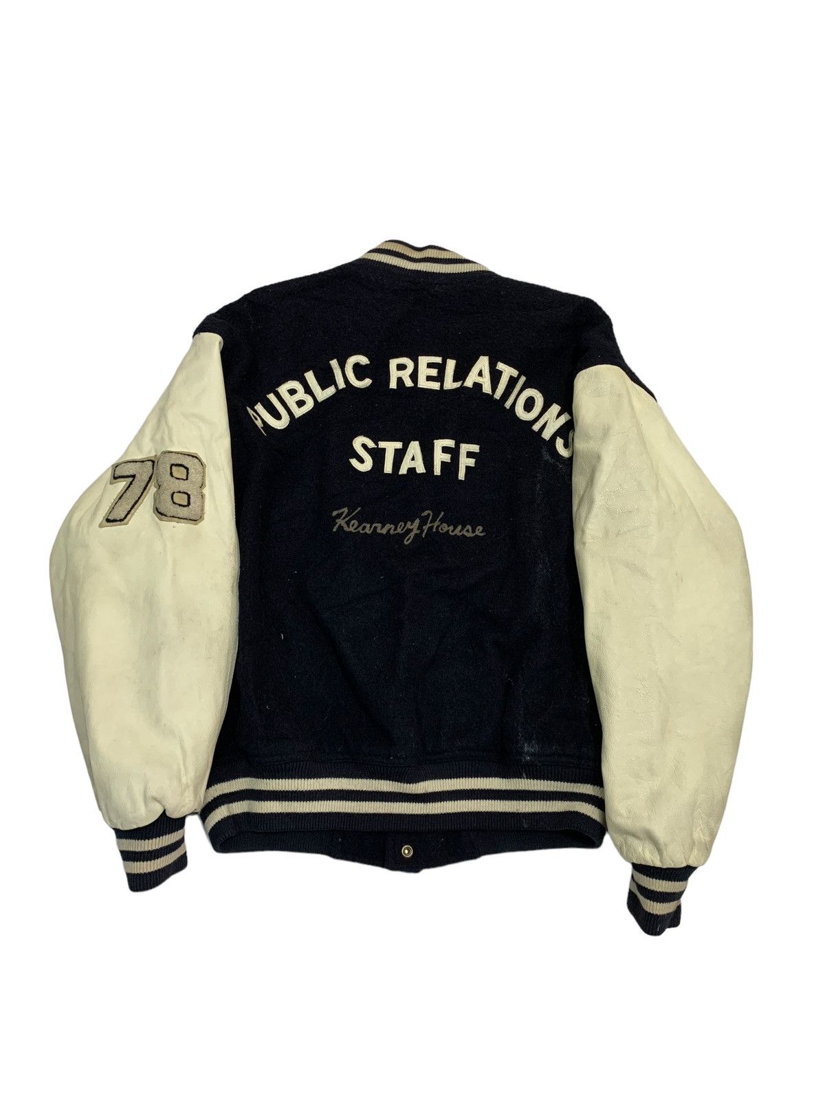 Japanese Brand × Vintage Rough Rider Varsity Jacket by