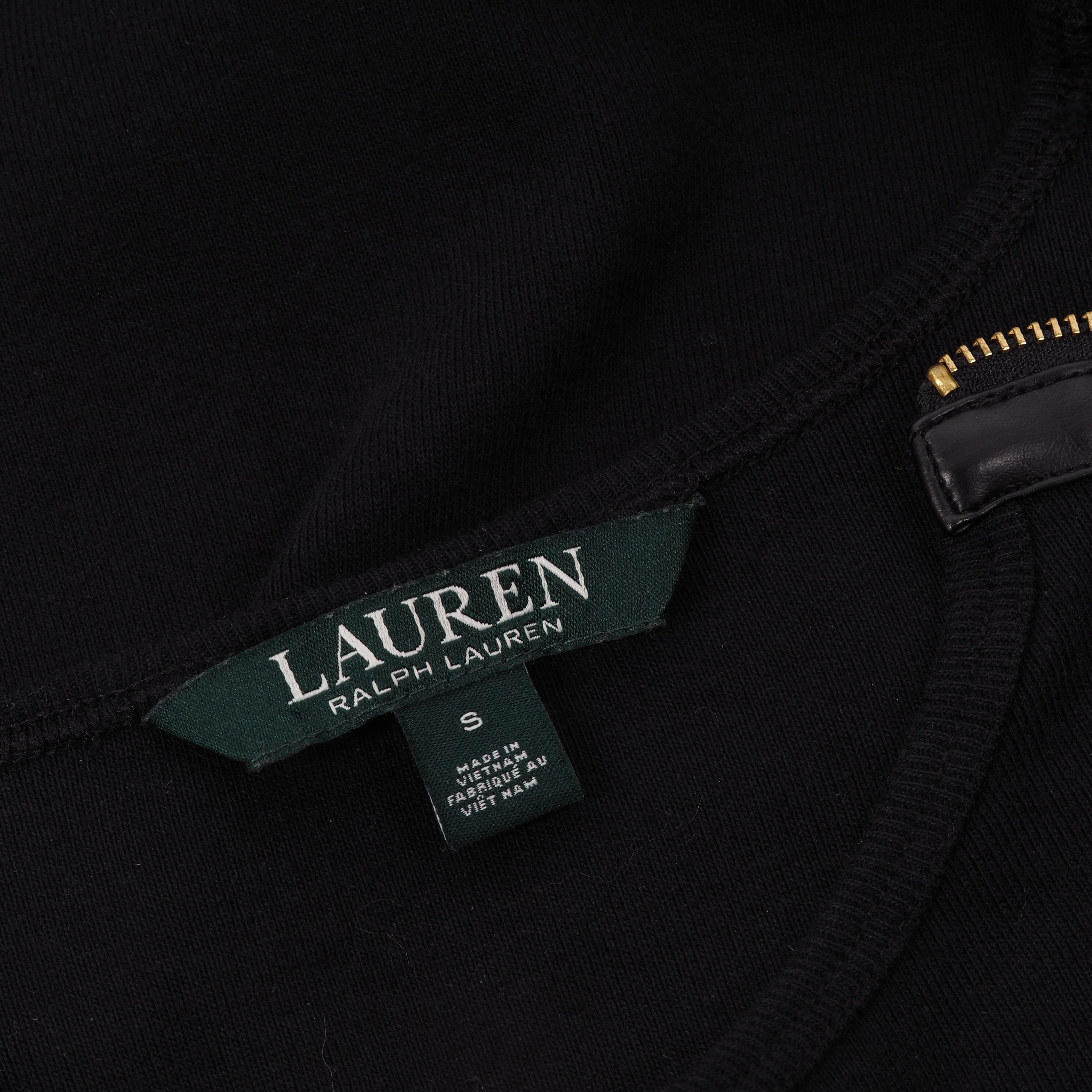 Lauren Ralph Lauren × Ralph Lauren × Vintage Lauren Ralph Lauren Black Half Sleeve Pencil Dress Size S / US 4 / IT 40 - 7 Thumbnail