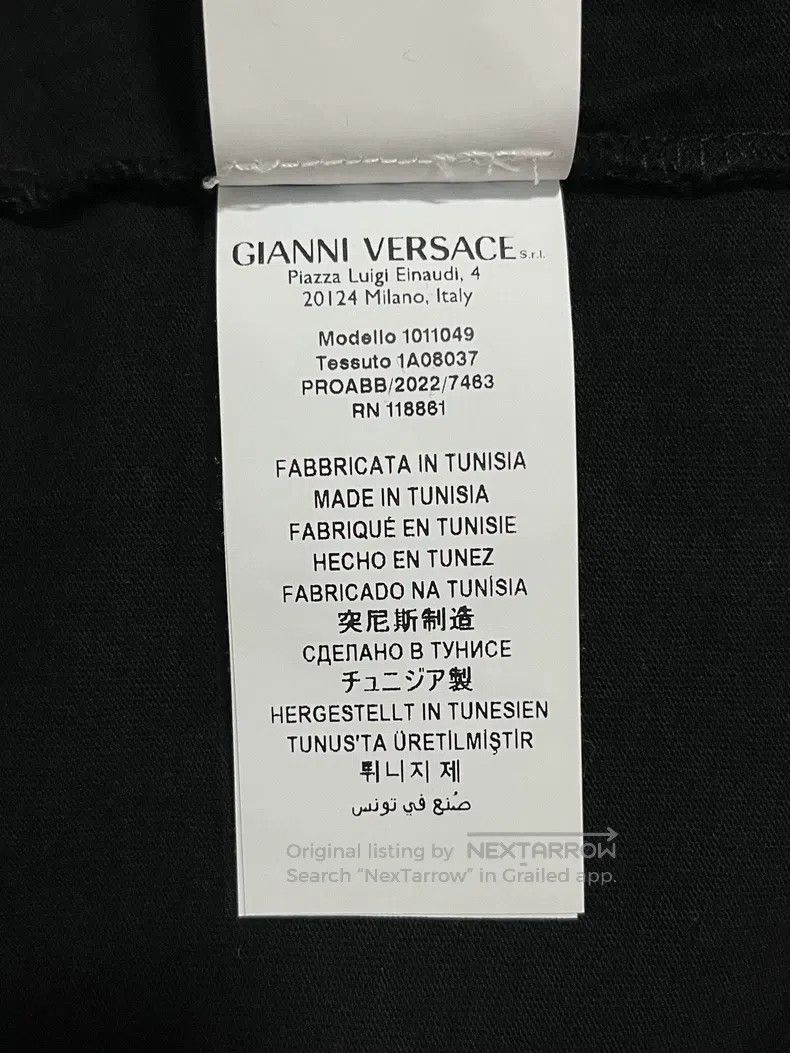 Versace Versace Diamond-embroidered T-shirt Size US L / EU 52-54 / 3 - 7 Thumbnail