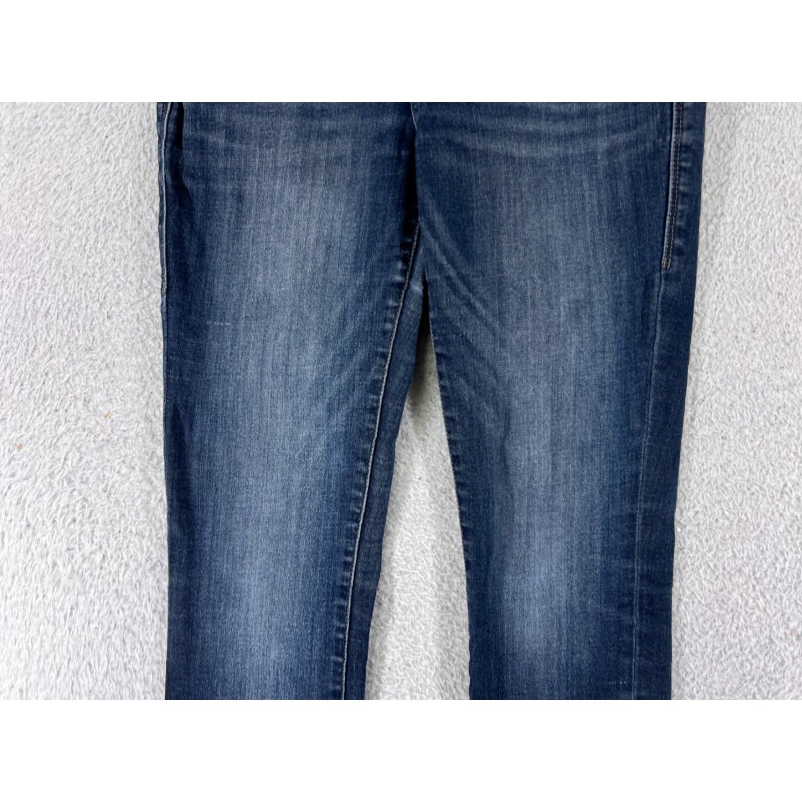 Vintage Rock & Republic Jeans Womens Regular 29 Black Denim 5-Pocket Straight Mid Rise Size 29" - 4 Thumbnail