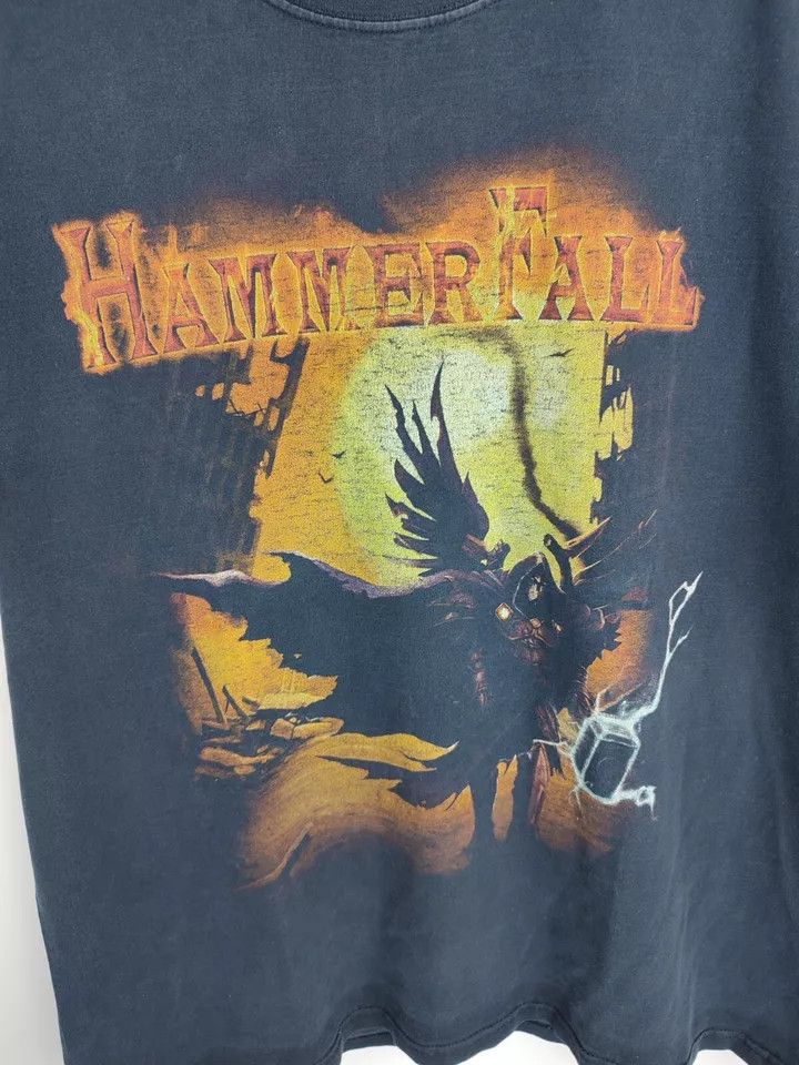 Vintage Metal Band 2000s Hammerfall vintage shirt Size XL Size US XL / EU 56 / 4 - 10 Thumbnail