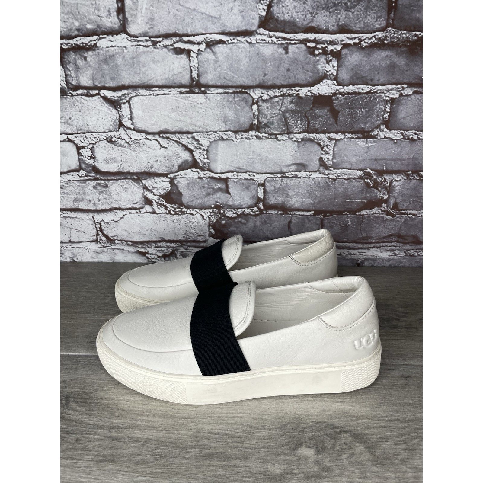Ugg UGG Chayze White Leather Slip On Sneakers Casual Platform Sh Size US 9 / IT 39 - 3 Thumbnail