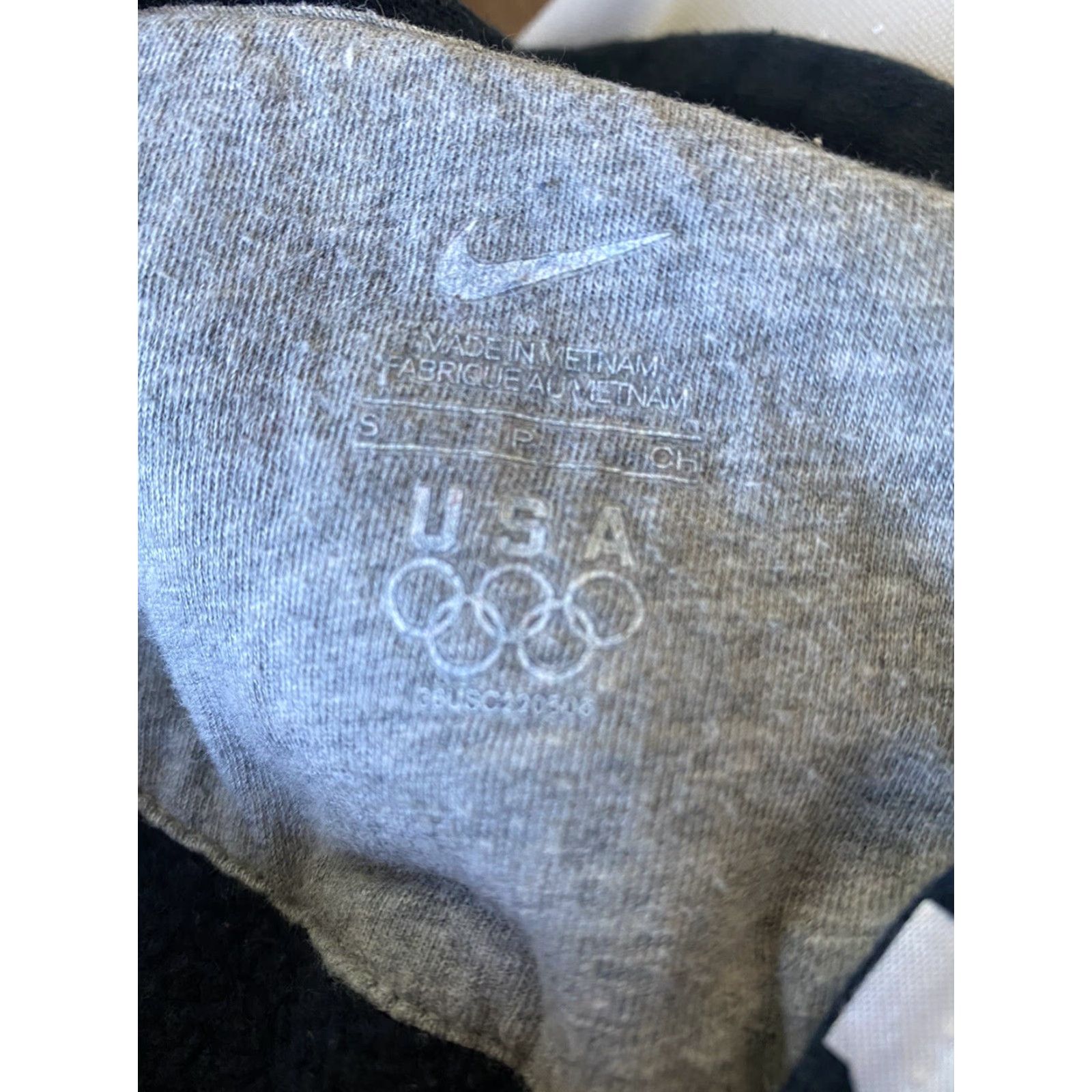 Nike VINTAGE Nike USA London Olympics blue Full Zip Hoodie Sweatshirt Womens Small S Long Sleeve Size S / US 4 / IT 40 - 4 Thumbnail