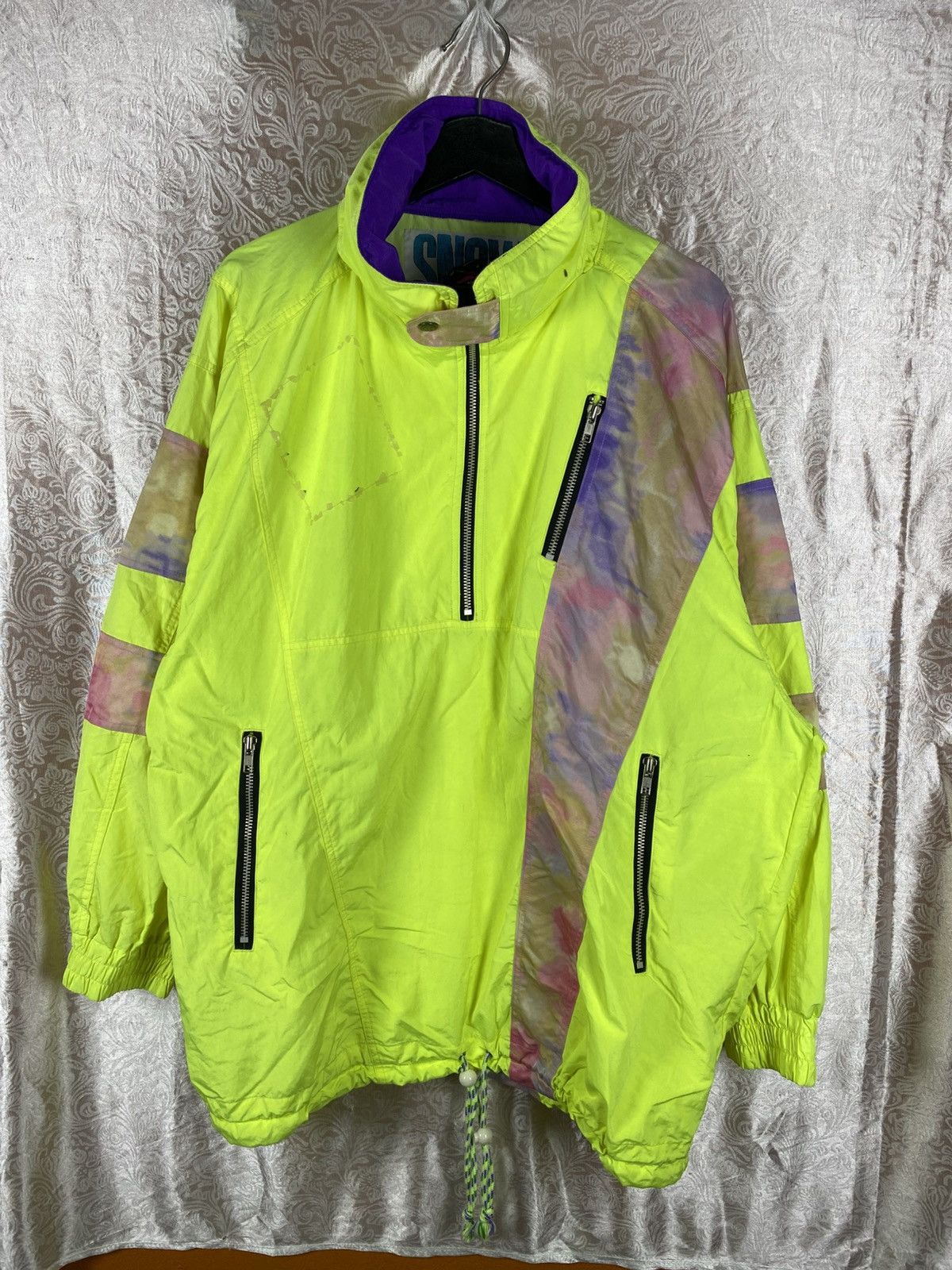 Maui and Sons Vintage MAUI and Sons Neon Jacket Surf Skate Retro Japan Size US L / EU 52-54 / 3 - 3 Thumbnail