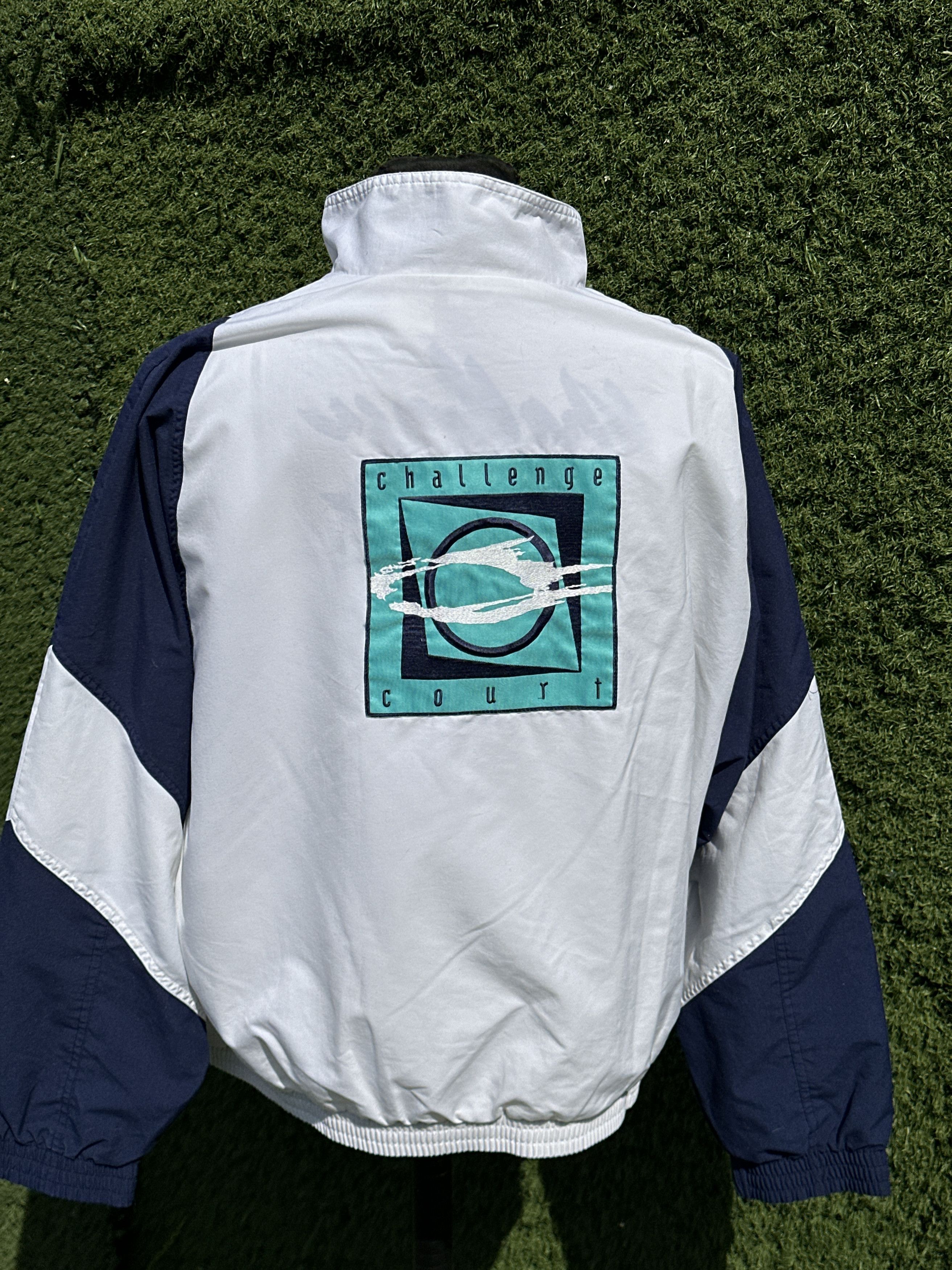 Nike Nike Challenge Court Agassi Era Jacket Size XL 90s Archive Size US XL / EU 56 / 4 - 1 Thumbnail