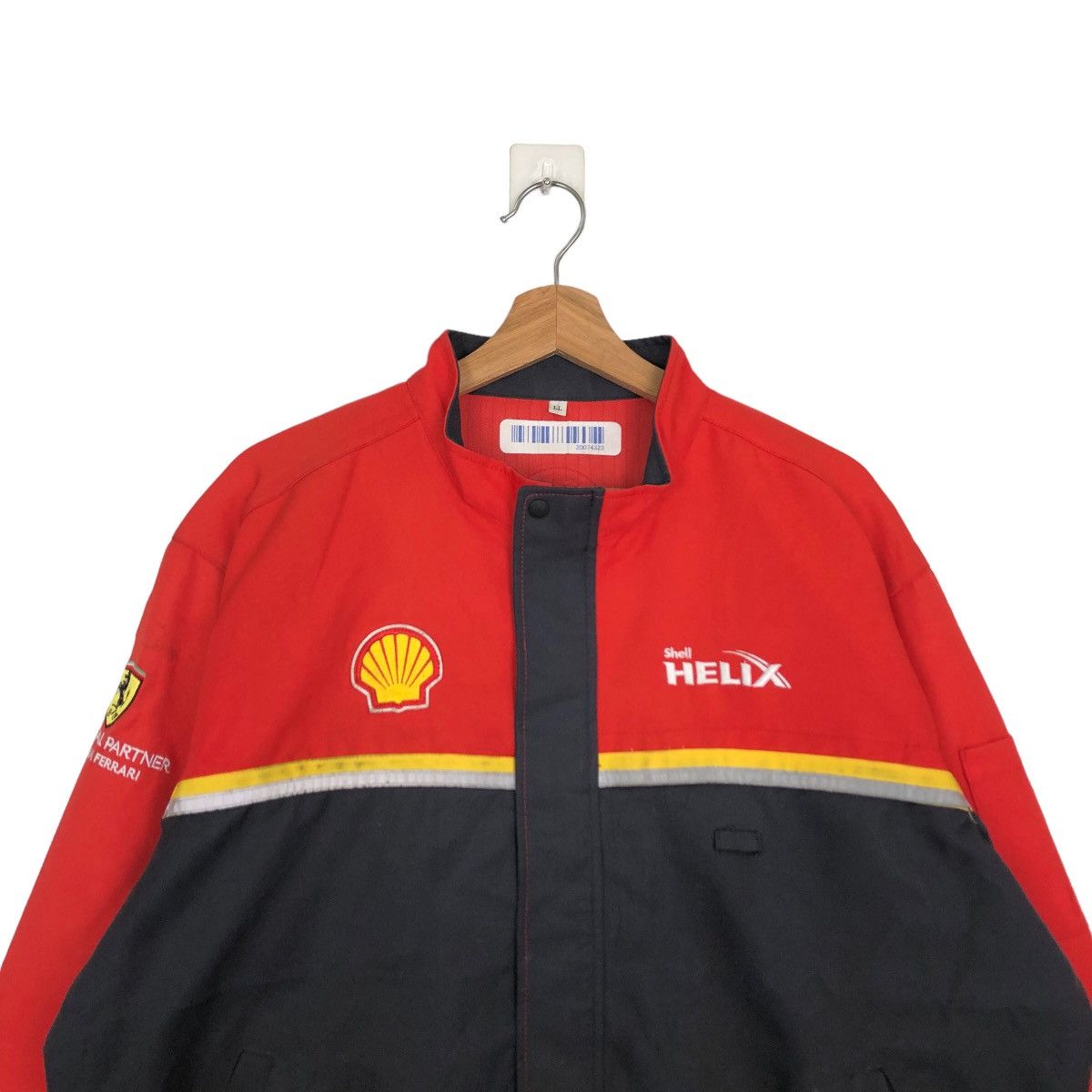 Japanese Brand 🔥VINTAGE BOMBER JACKET SHELL HELIX BIG LOGO RACING Size US M / EU 48-50 / 2 - 2 Thumbnail