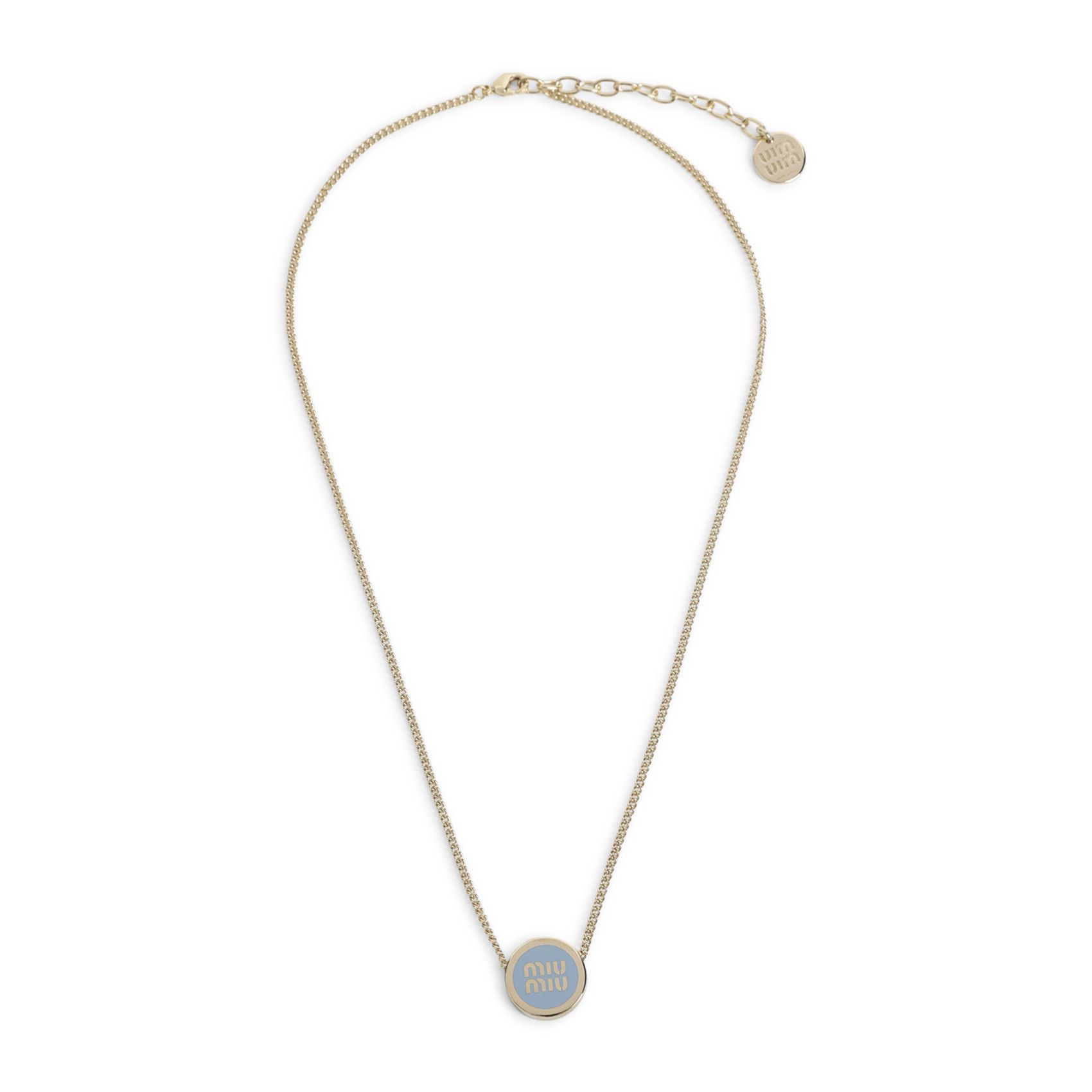 Miu Miu Miu Miu Brass Necklace Size ONE SIZE - 1 Thumbnail