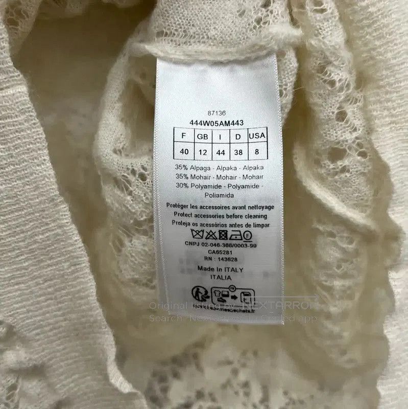 Dior Dior White Wool Cardigan for Women . Size XXS / US 00 / IT 34 - 5 Thumbnail