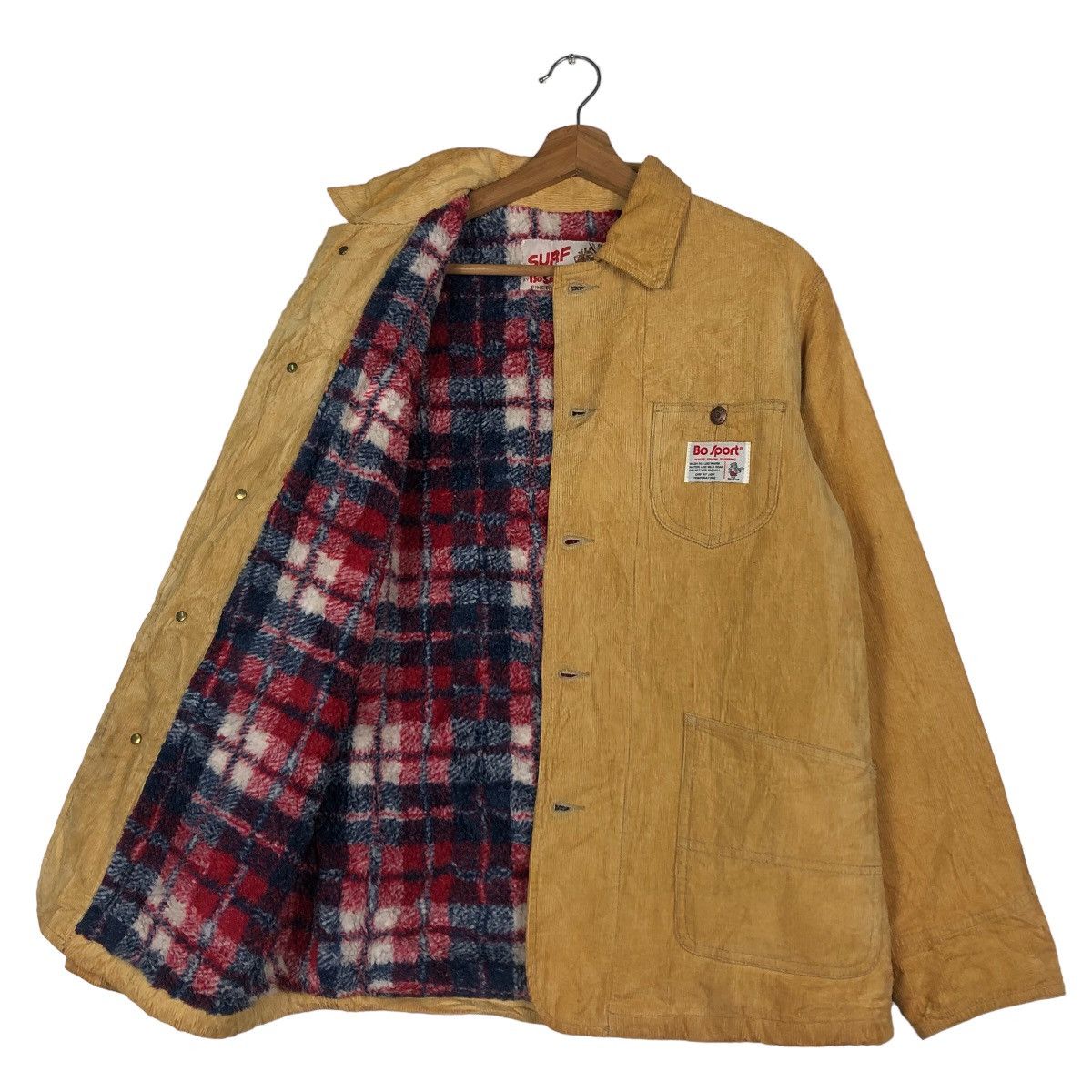 Toyo Enterprises Vintage Corduroy Tanker Jacket Blanket Lining Surf Bo Sport Size US S / EU 44-46 / 1 - 11 Thumbnail