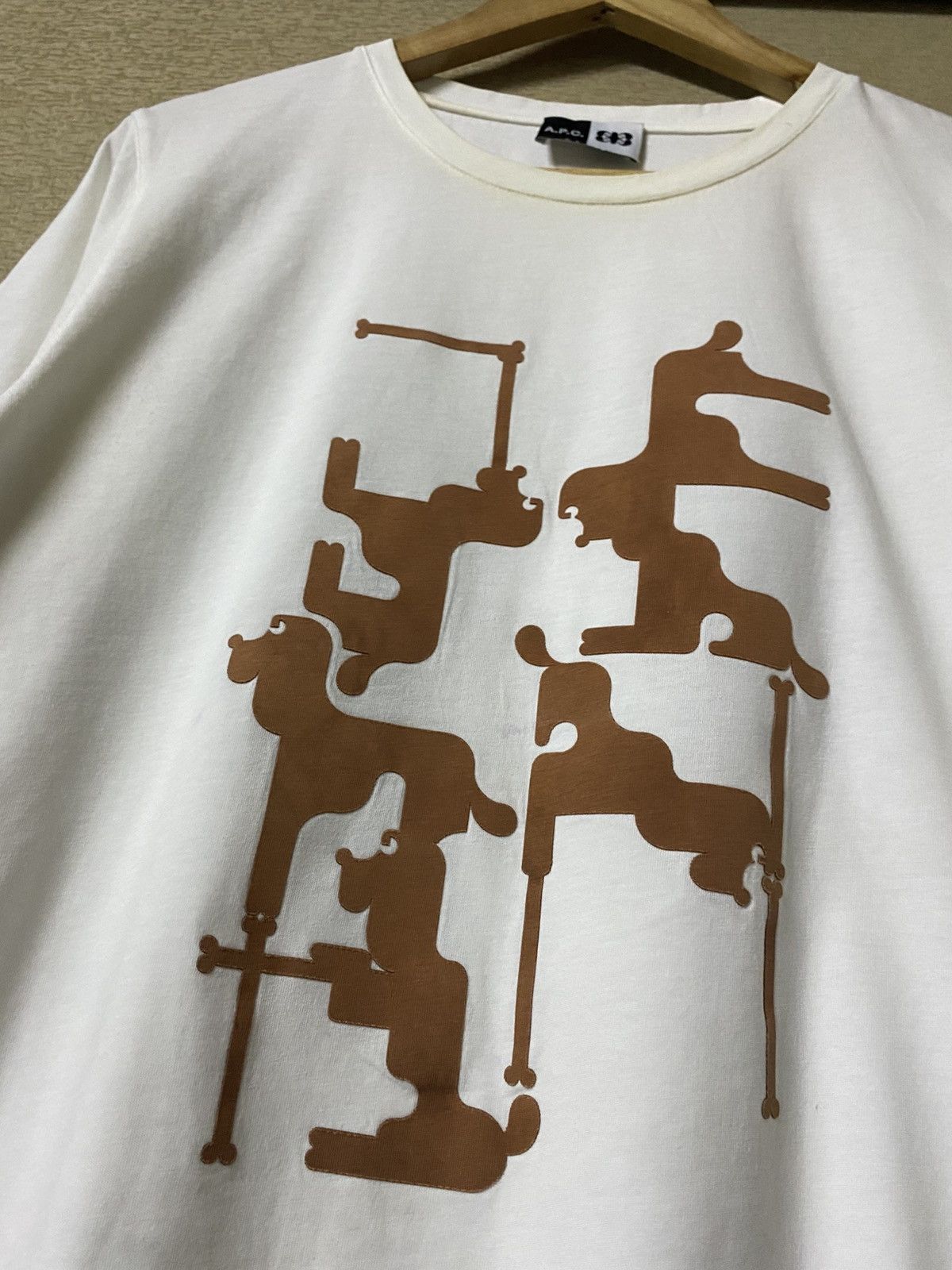 A.P.C. × Japanese Brand A.P.C x M/M Paris Art Tshirt Size US M / EU 48-50 / 2 - 2 Thumbnail