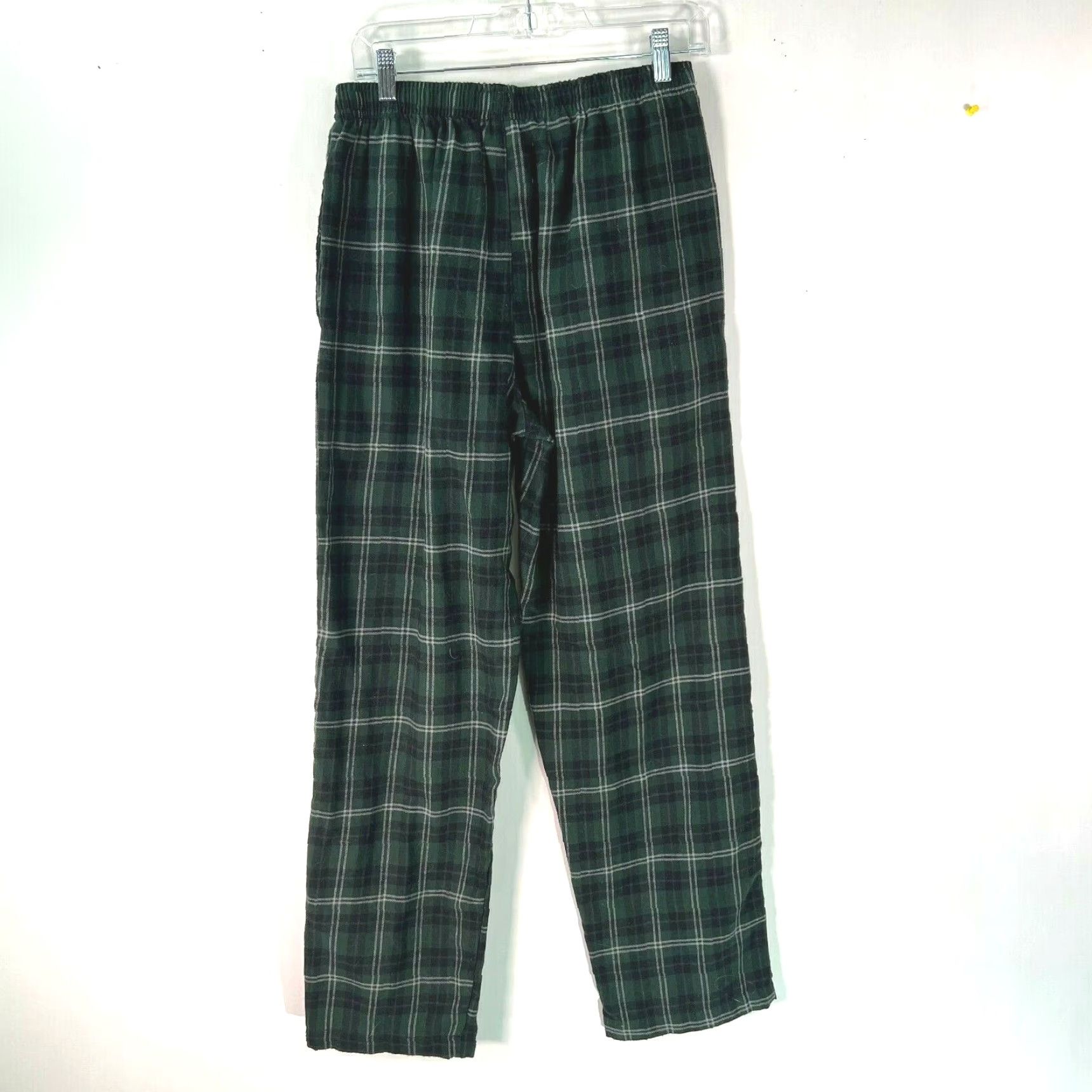 Vintage VINTAGE NBA By Sideline Apparel Mens Milwaukee Bucks Plaid Green Pajama Pants Size Small Size US 29 - 2 Thumbnail