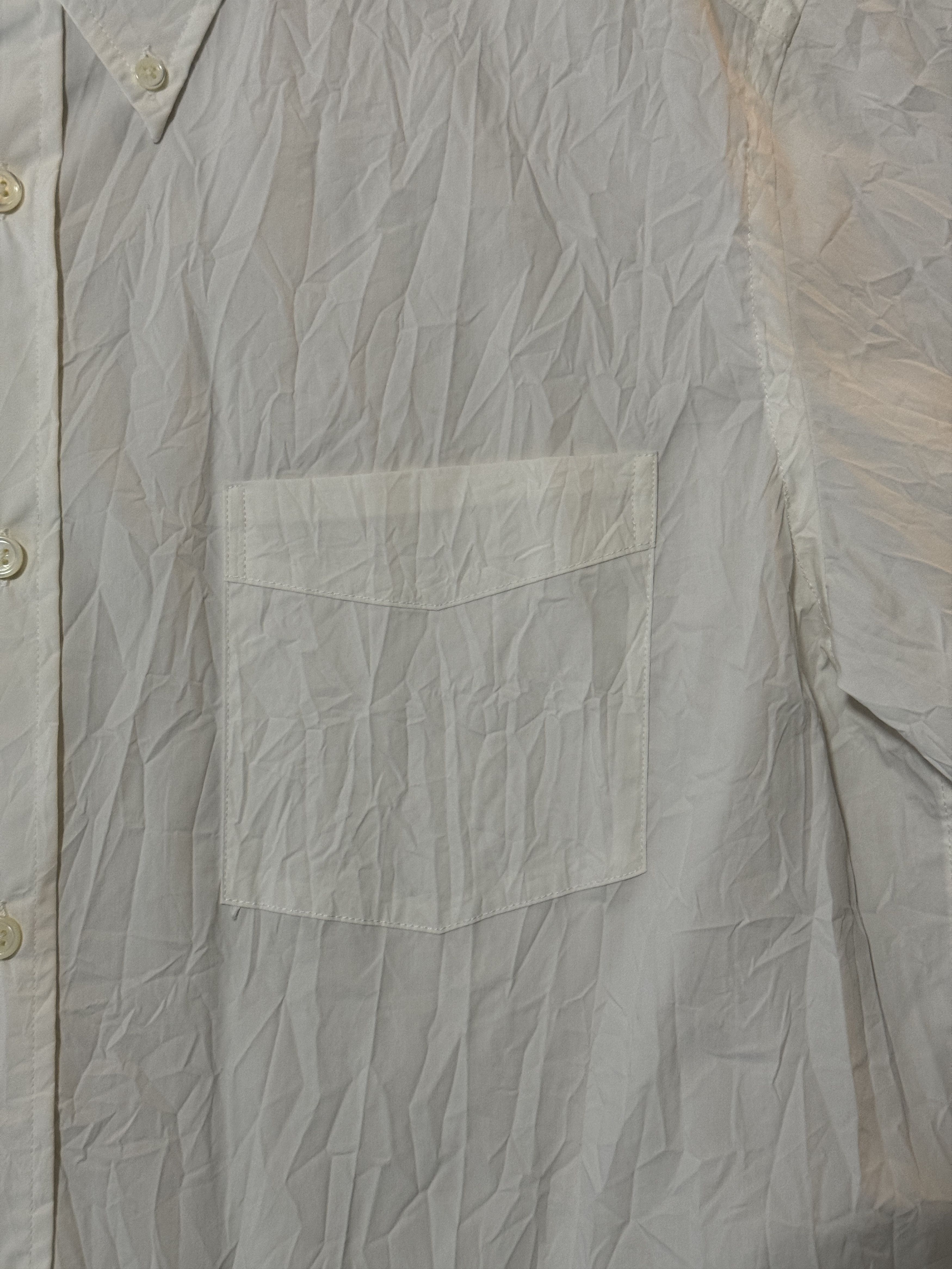 John Elliott Crinkle Short Sleeve Button Up Shirt Size US XL / EU 56 / 4 - 3 Thumbnail