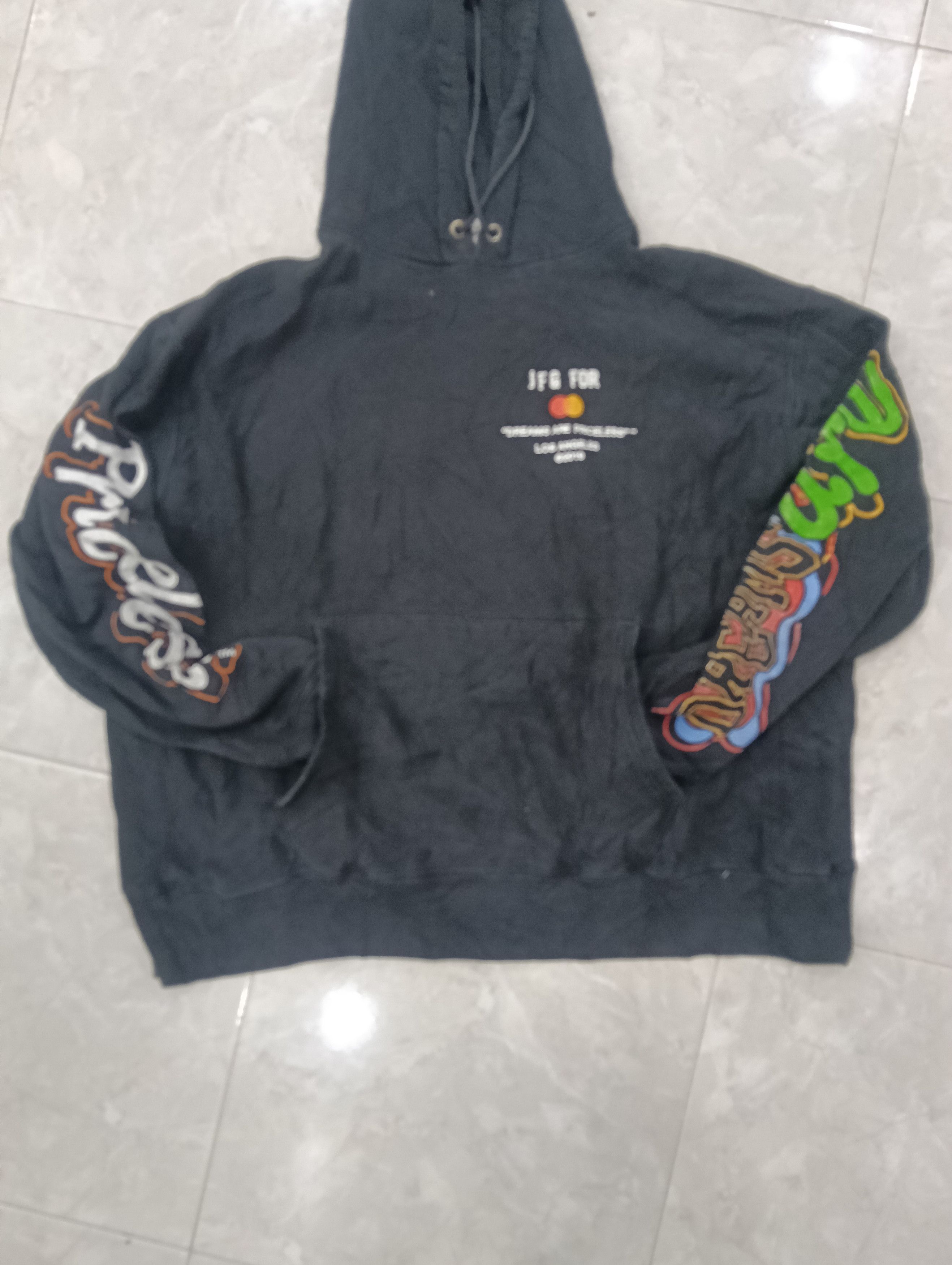 Japanese Brand Joe Fresh Goods x Champion Grafitti Hooded Size US XXL / EU 58 / 5 - 2 Thumbnail