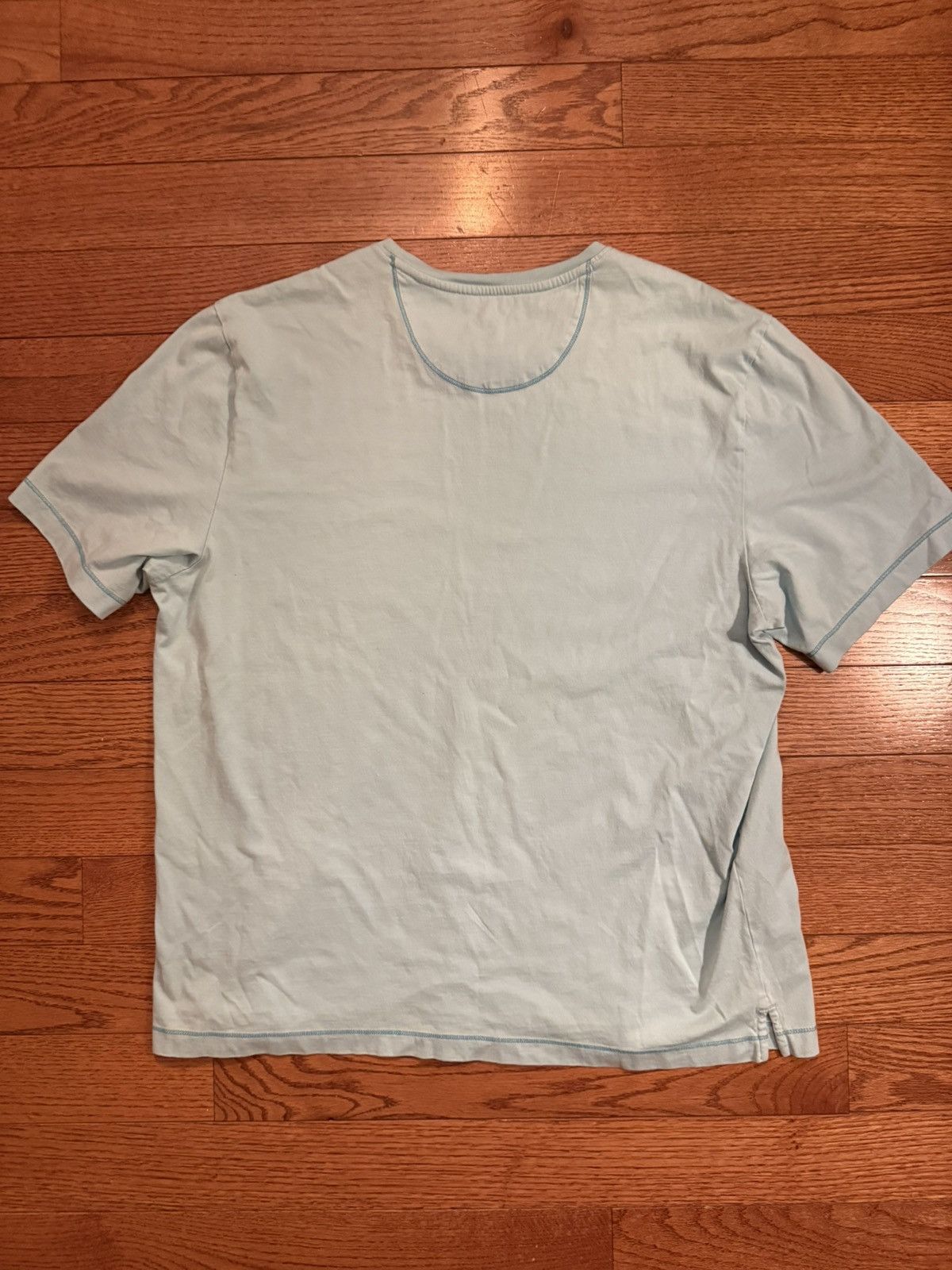 Tommy Bahama Tommy Bahama Turquoise T-Shirt Size US L / EU 52-54 / 3 - 3 Thumbnail