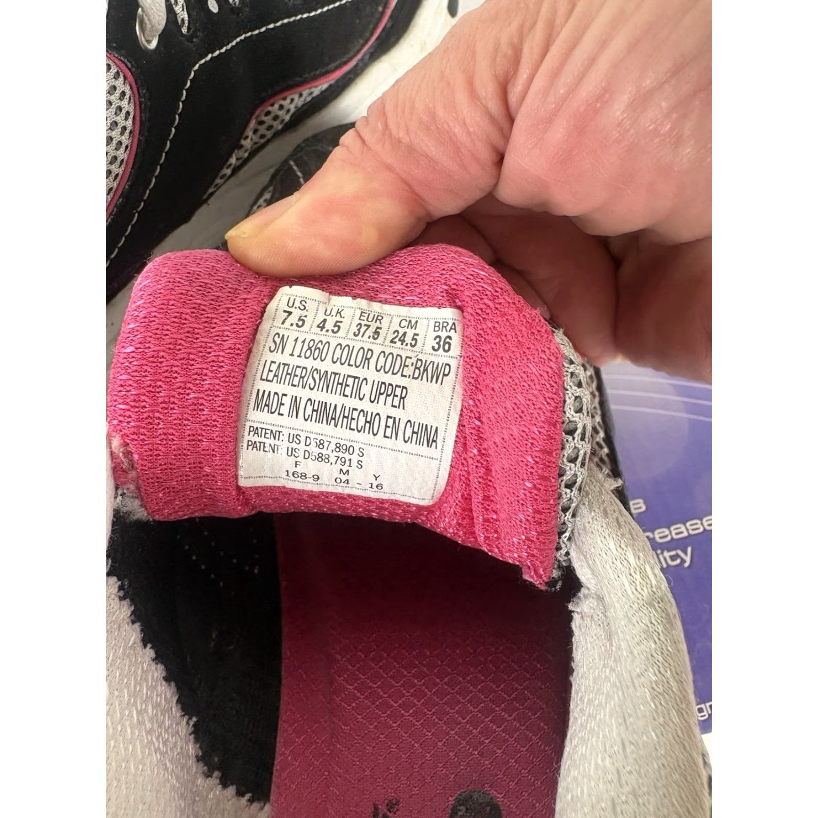 SKECHERS Skechers D’Lites Air Cooled Memory Foam Lace Up Sneakers Womens Size 7.5 Shoes Size US 8 / IT 38 - 6 Thumbnail