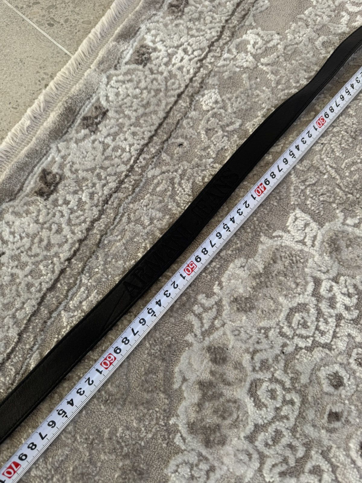 Armani Vintage Armani Monogram Big Buckley Belt Y2K Size ONE SIZE - 4 Thumbnail
