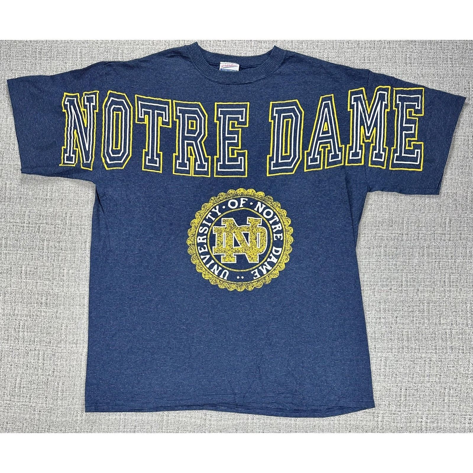Other Notre Dame Fighting Irish Shirt Sz XL Chest Spell Out Crest Size US XL / EU 56 / 4 - 1 Thumbnail