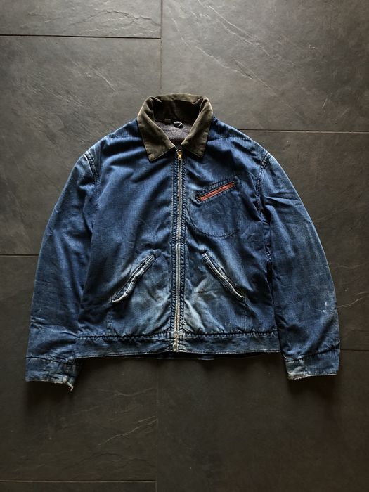 Vintage 1950s 50s hercules lined chore jacket | Grailed