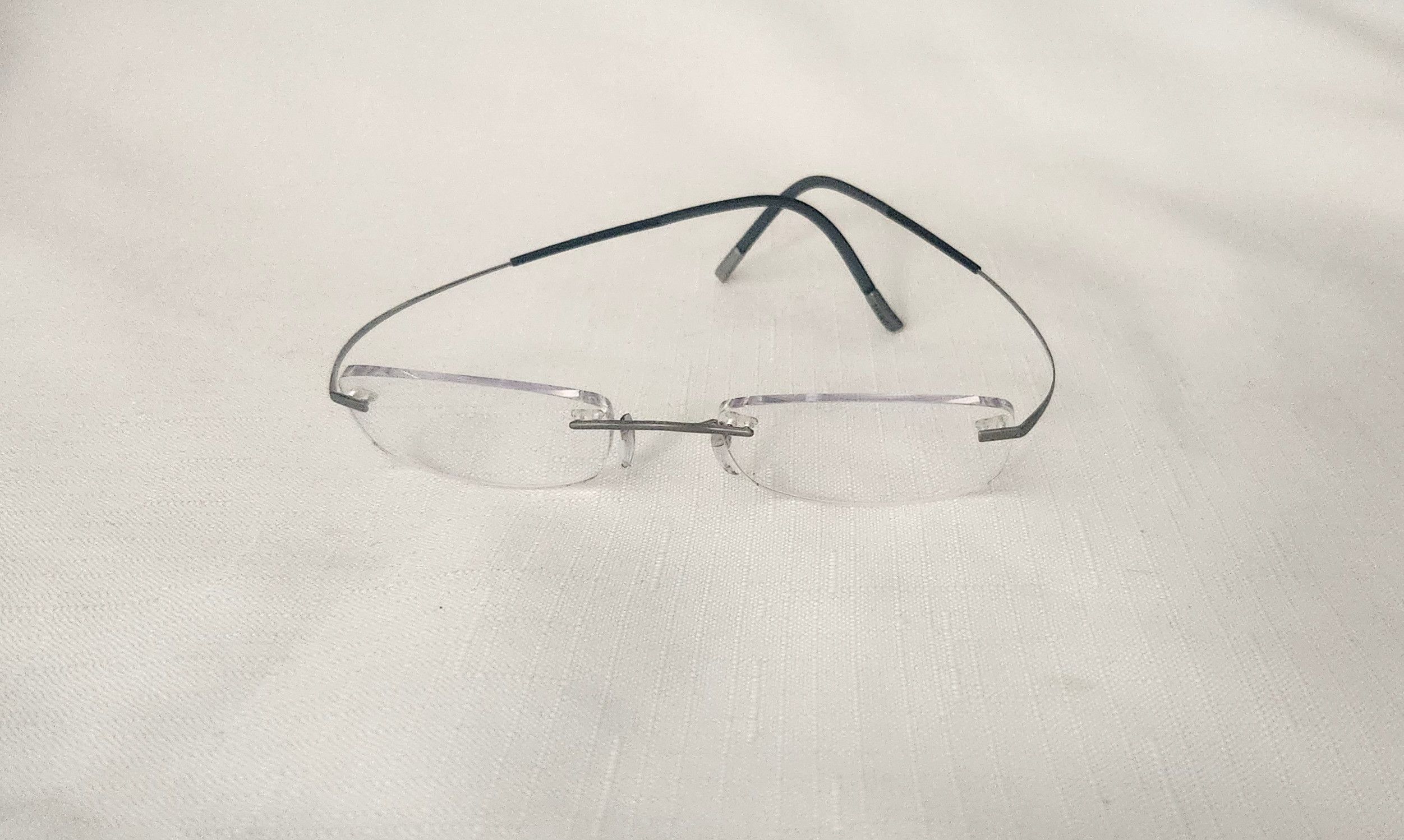 Designer × Silhouette Silhouette Titan 7579 60 6061 7581 Gray Rimless Eyeglasses Size ONE SIZE - 1 Thumbnail