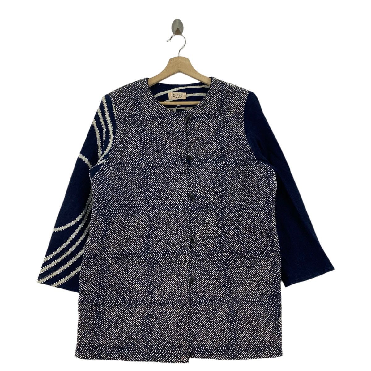 Japanese Brand CHICHIBUYA Japanese Brand Pop Art Design Button Up Blue Size M / US 6-8 / IT 42-44 - 2 Thumbnail
