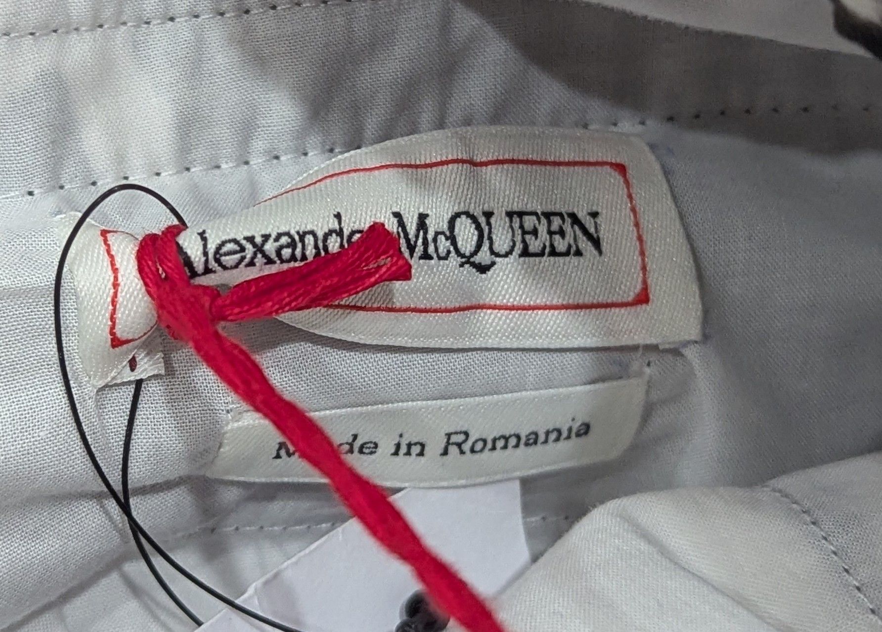 Alexander McQueen Alexander McQueen Watercolor Shorts Orange/Navy 54 US 38 Size US 38 / EU 54 - 3 Thumbnail