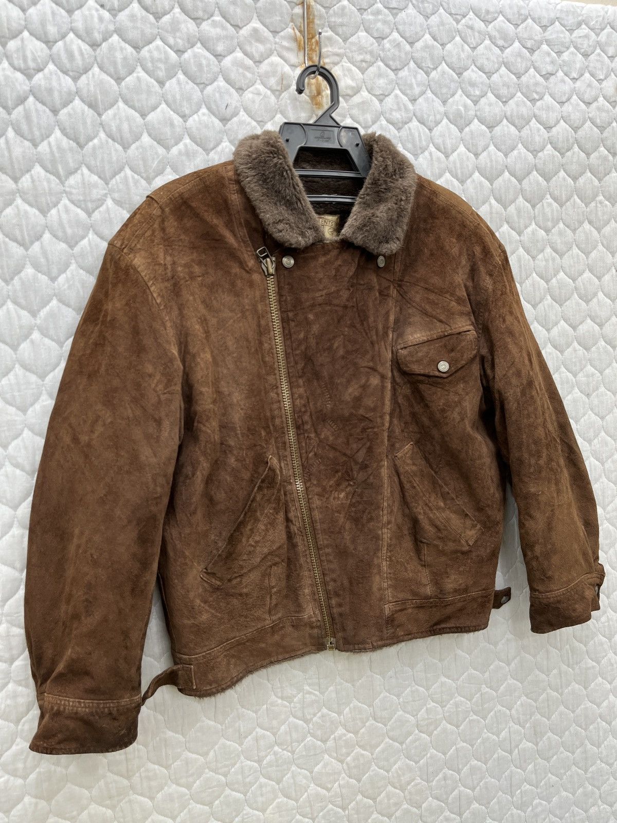 Japanese Brand 🔥🔥🔥ARCHIVE MENS MELROSE LEATHER JACKET Size US M / EU 48-50 / 2 - 3 Thumbnail