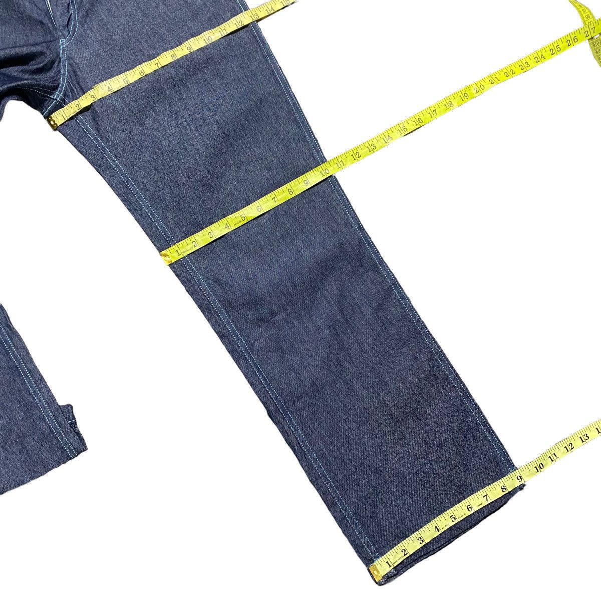 Toga Toga Archive Blue Stitch Denim Nankai Pants Size US 30 / EU 46 - 18 Thumbnail