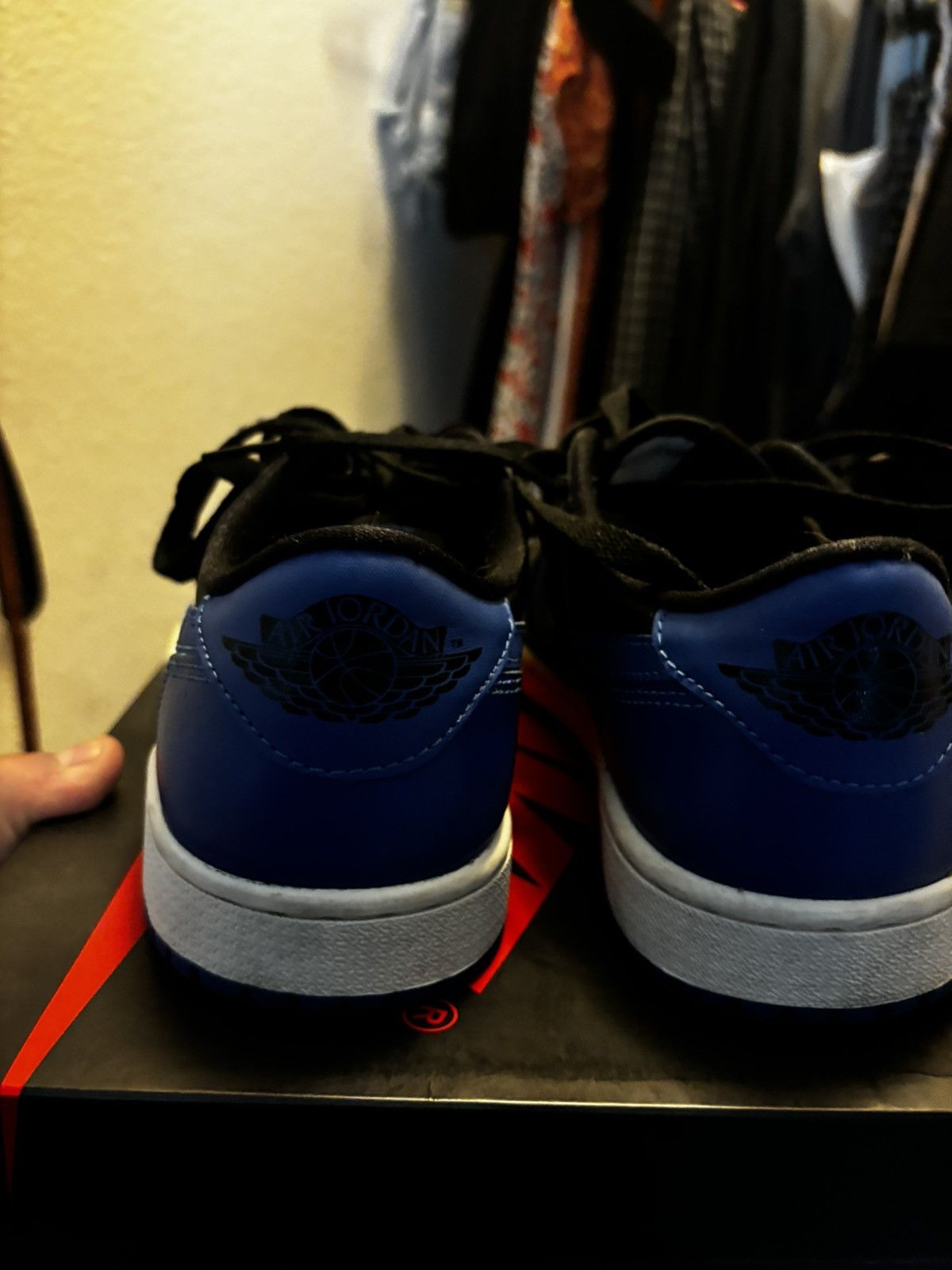 Nike Jordan 1 Blue OG (2015) Size US 8 / EU 41 - 7 Thumbnail