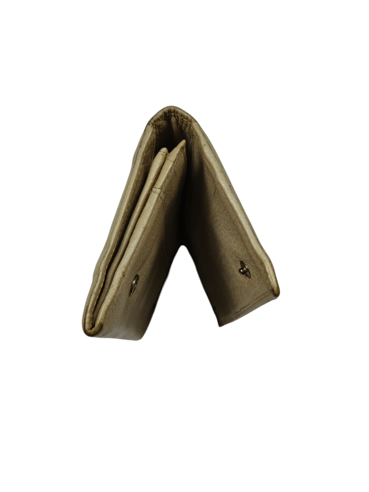 Vivienne Westwood Vintage Vivienne Westwood London Leather Beige Orb Wallet Size ONE SIZE - 3 Thumbnail