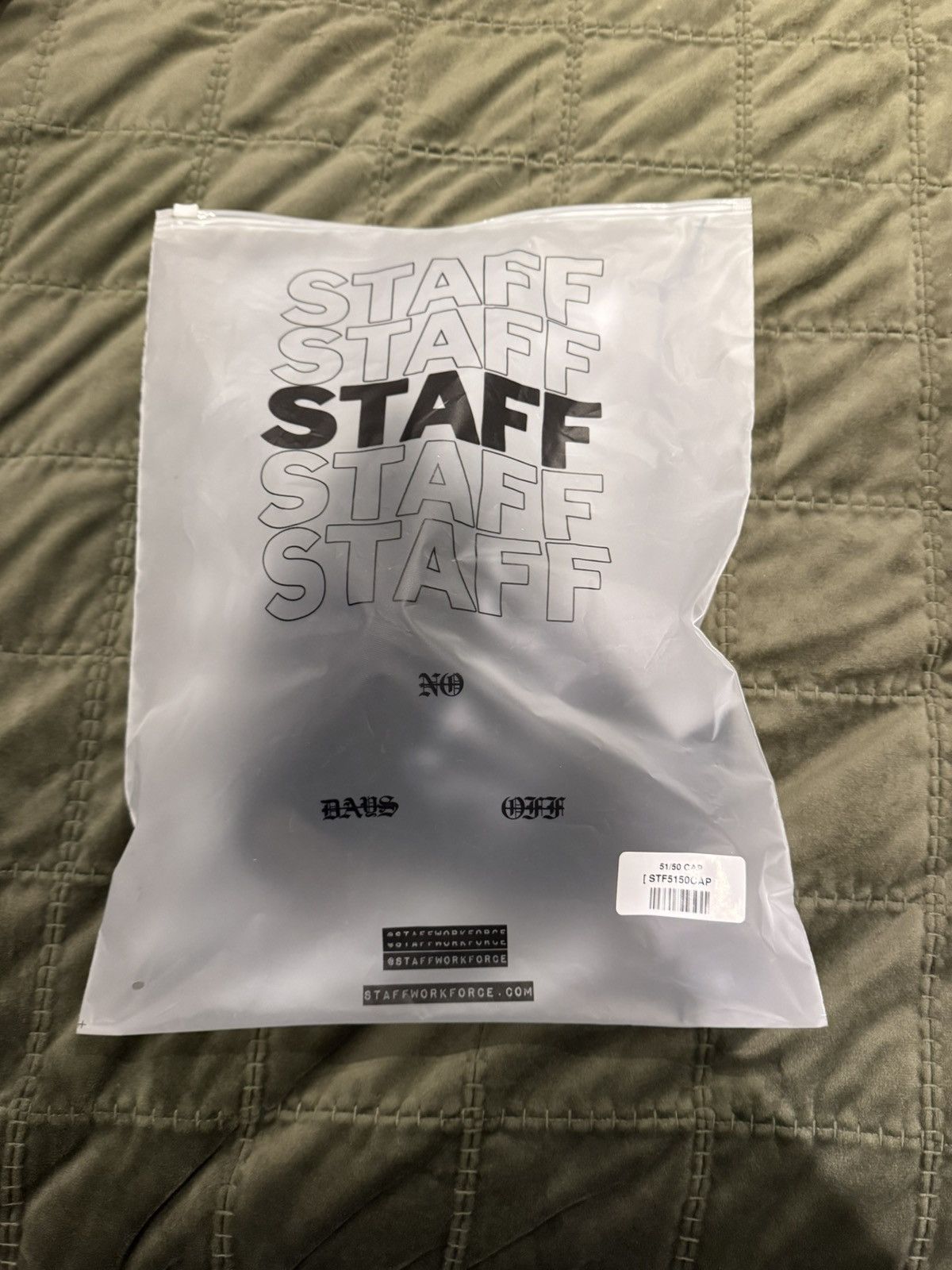 STAFF WORKFORCE 51/50 Staff Workforce Hat Size ONE SIZE - 3 Thumbnail