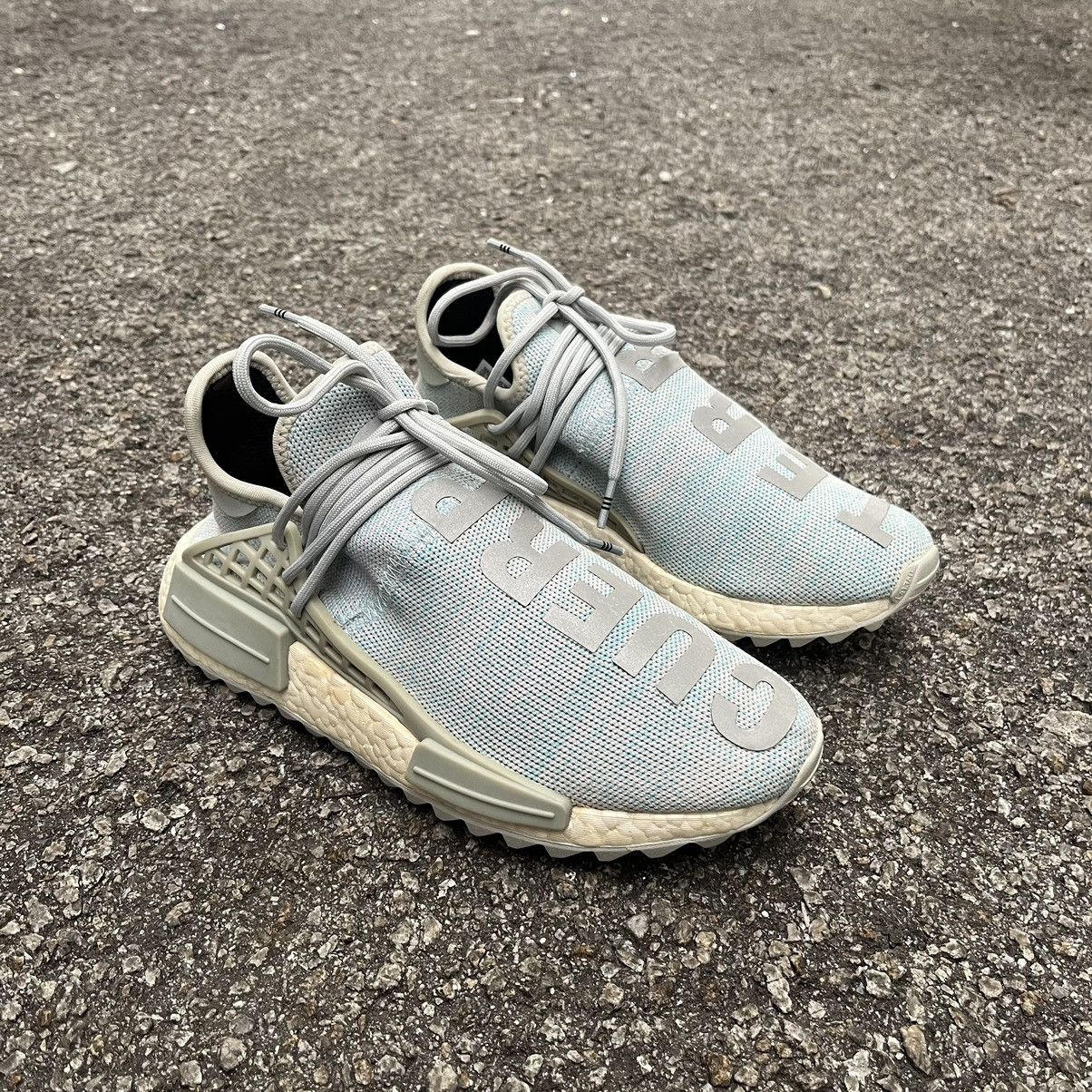 Adidas × Pharrell Pharrell x BBC x NMD Human Race NMD TR Sneakers Size US 8.5 / EU 41-42 - 2 Thumbnail