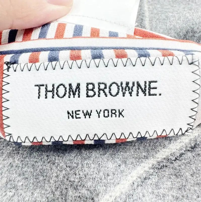Thom Browne Thom Browne Women's Gray Wool Coat Size S . Size S / US 4 / IT 40 - 4 Thumbnail