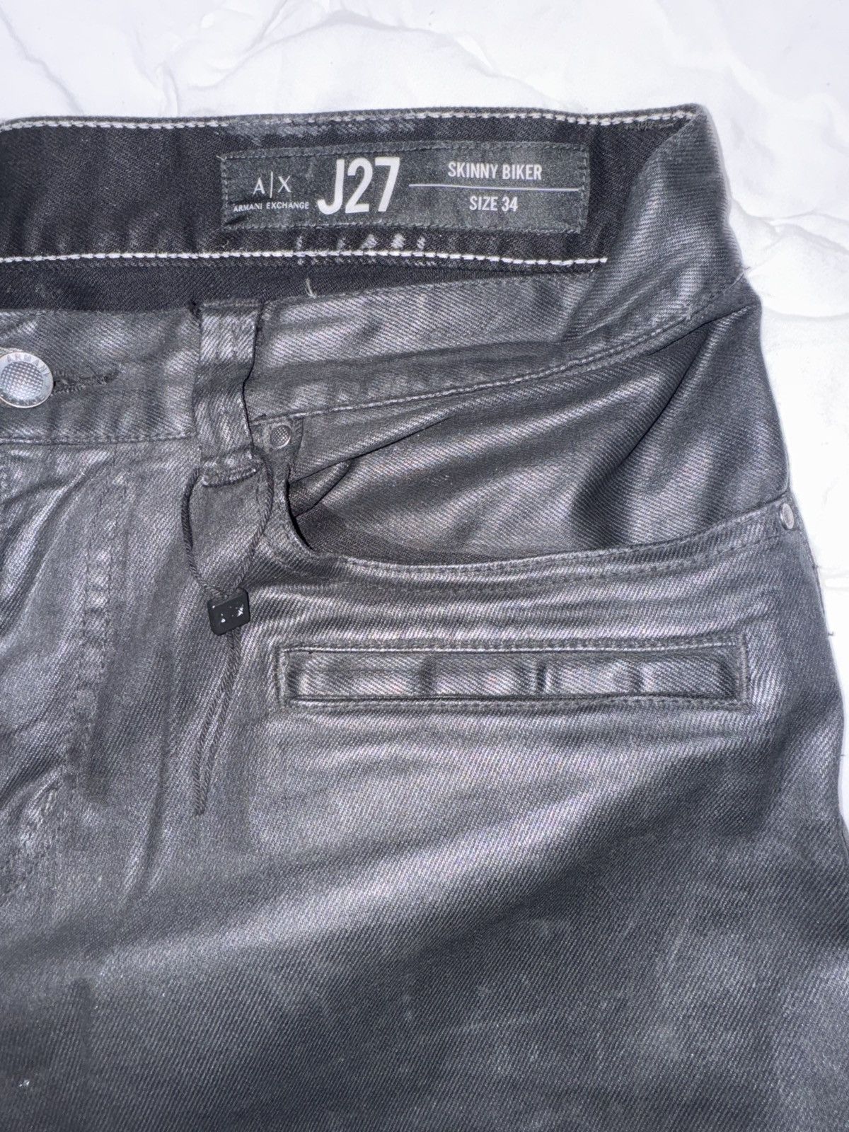 Armani Exchange J27 Slim Fit Armani Exchange Jean Size US 34 / EU 50 - 2 Thumbnail