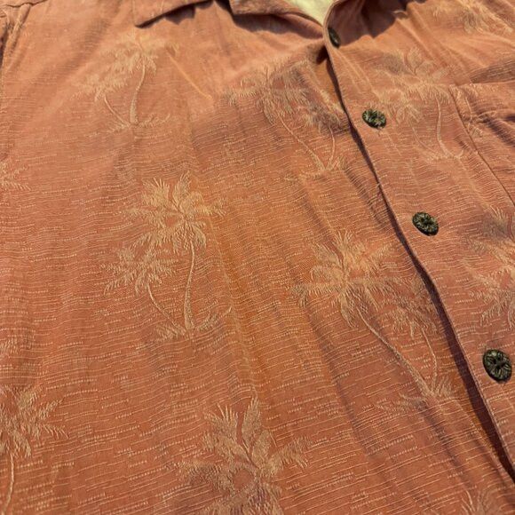 Other Caribbean Palm Print Button-Up Shirt Size US M / EU 48-50 / 2 - 2 Thumbnail