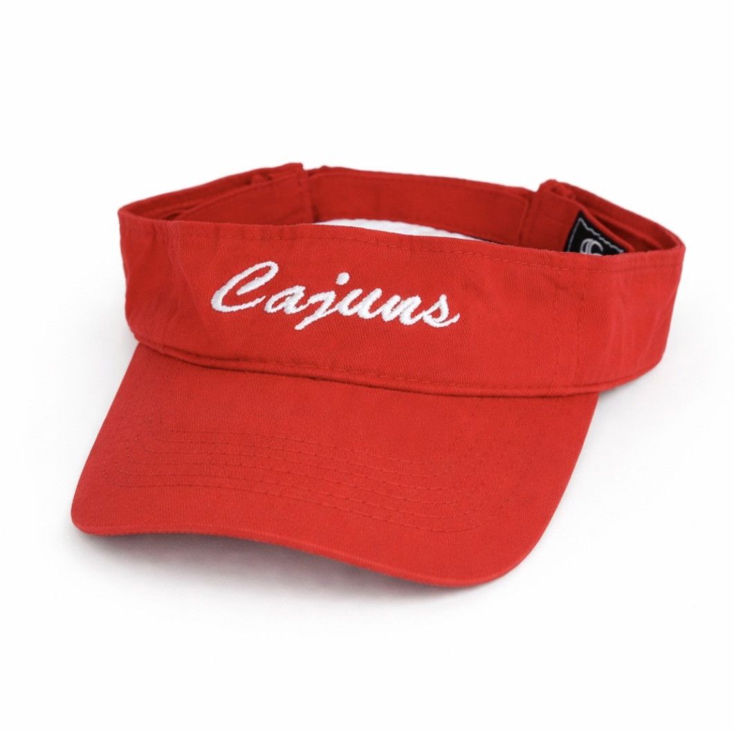 Other Rajun Cajuns red visor Size ONE SIZE - 1 Thumbnail