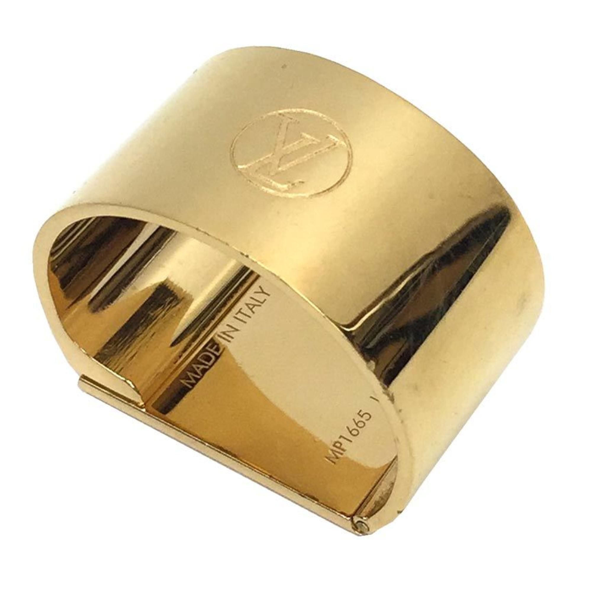 image of Louis Vuitton Lv Scarf Ring Mp1665 Gold Color Louis Vuitton Aq5588, Women's