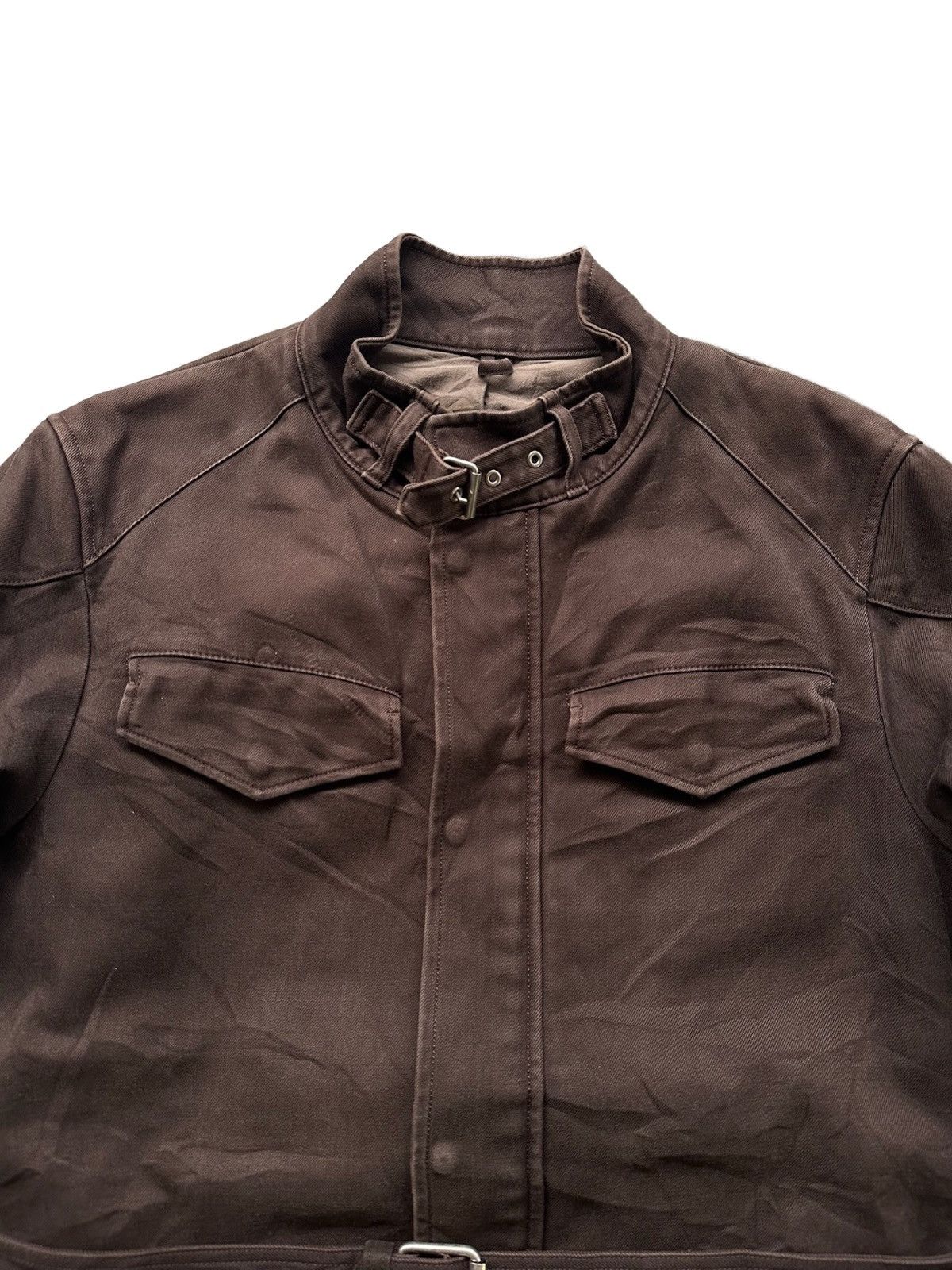 ABAHOUSE Abahouse Brown Motorcycle Riding Jacket Size US M / EU 48-50 / 2 - 2 Thumbnail