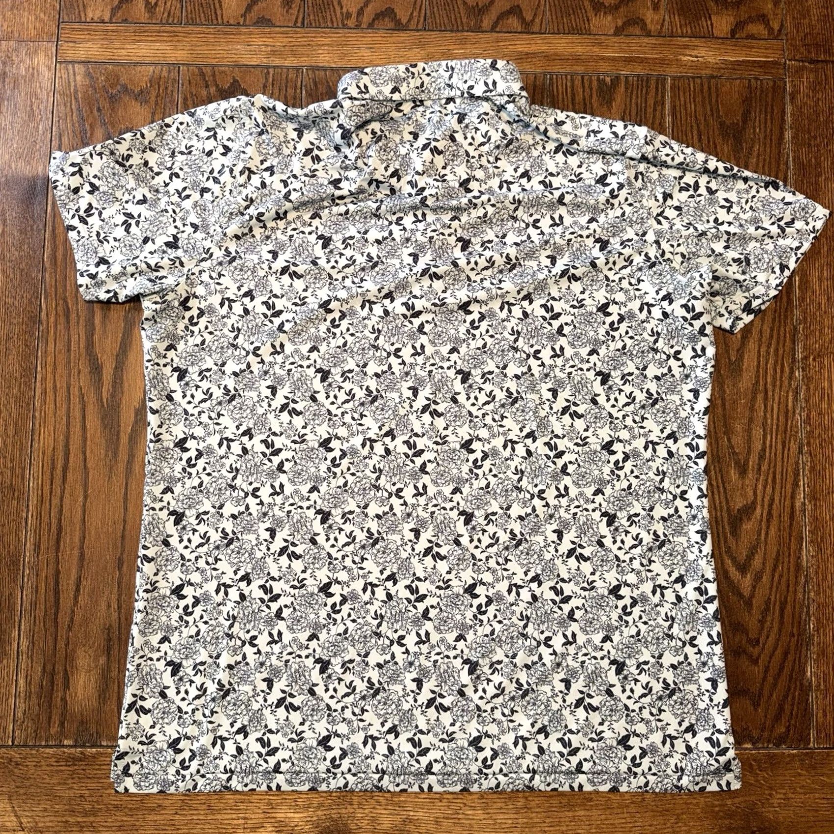 G/FORE G/Fore Polo Shirt Mens XL Blue Floral Golf Performance Tree Logo Polo Shirt Mens XL Blue Floral Golf Tree Logo Size US XL / EU 56 / 4 - 5 Thumbnail