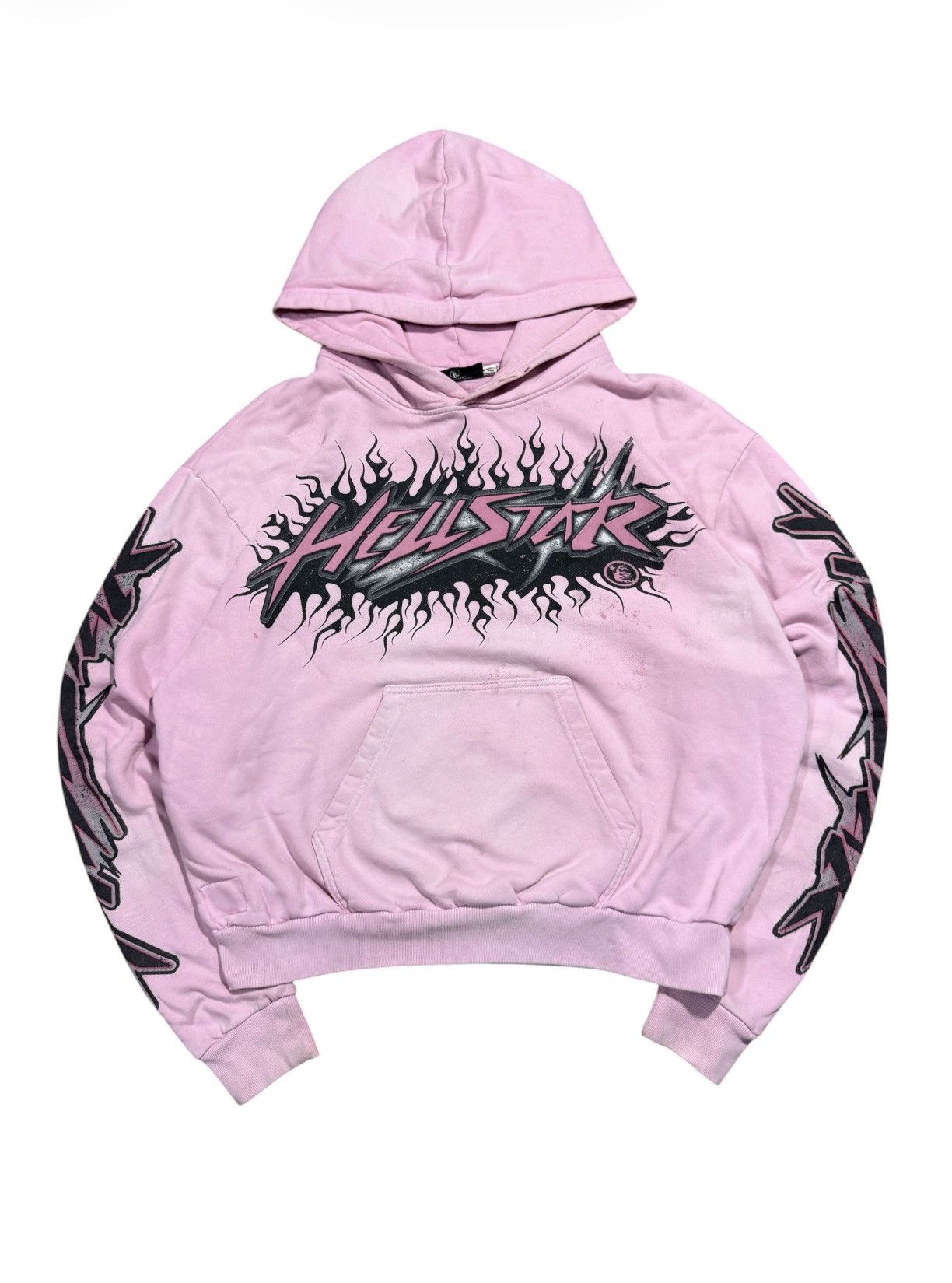 Hellstar Pink Hoodie | Grailed