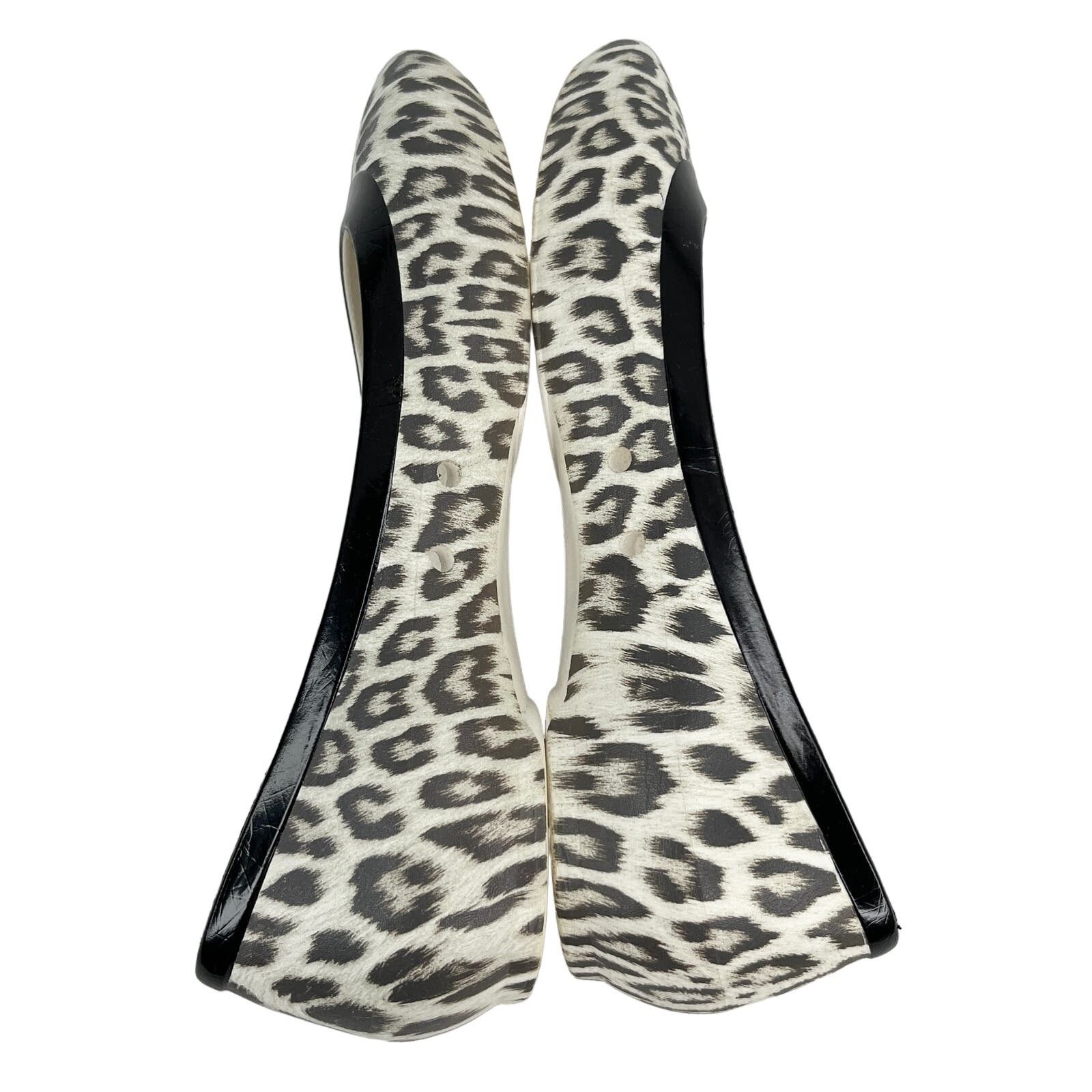Crocs Crocs Lina Ballet Flats 6 Leopard Cream Black Size US 6 / IT 36 - 7 Thumbnail