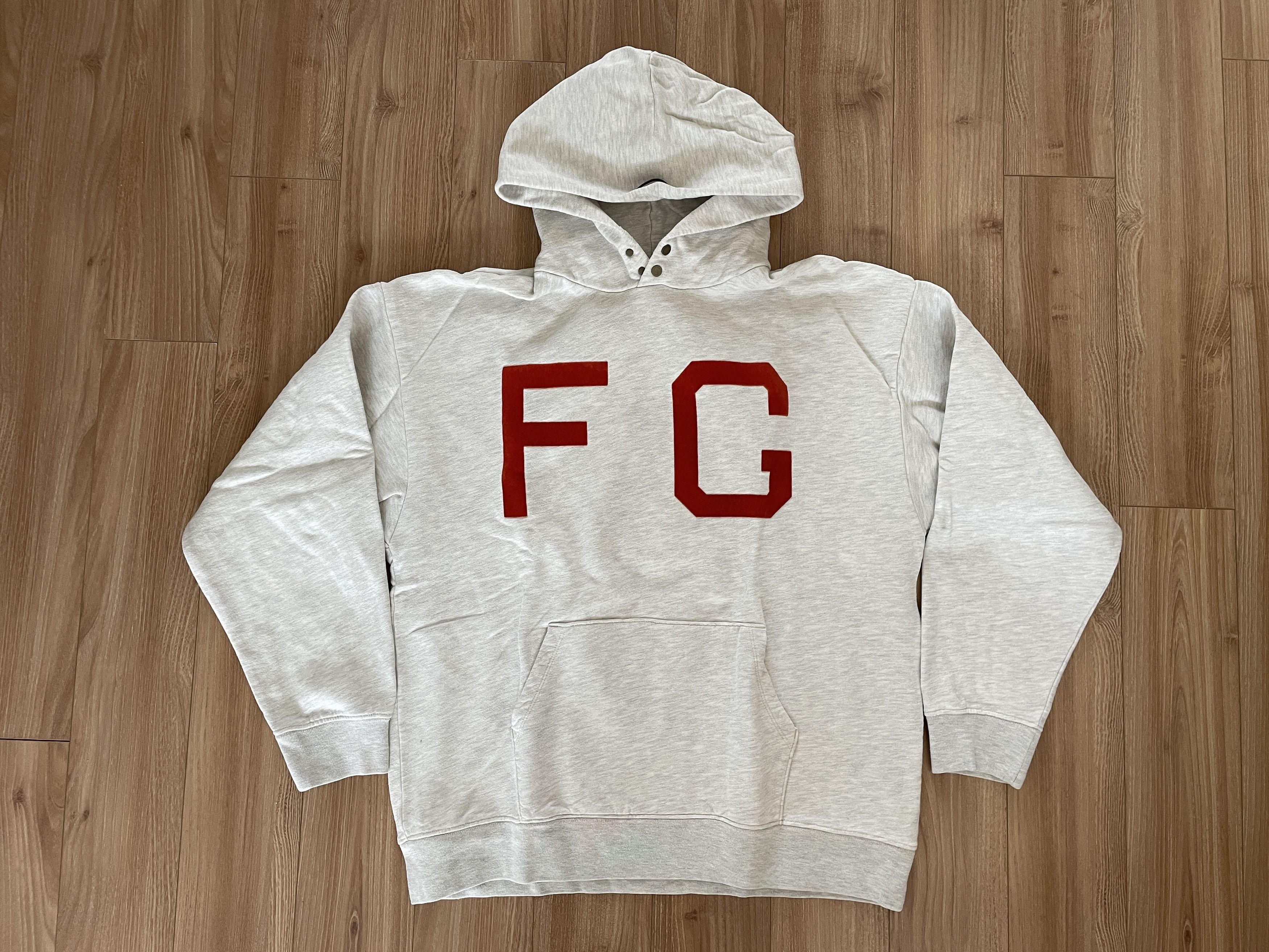 Fear of God Everyday “FG” Hoodie: Beige outlet - Size Large