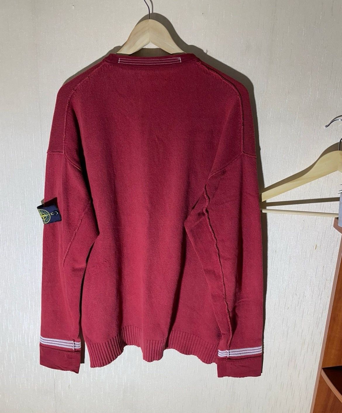 Stone Island × Vintage Stone Island vintage knitwear sweater Massimo Osti Size US XL / EU 56 / 4 - 11 Thumbnail
