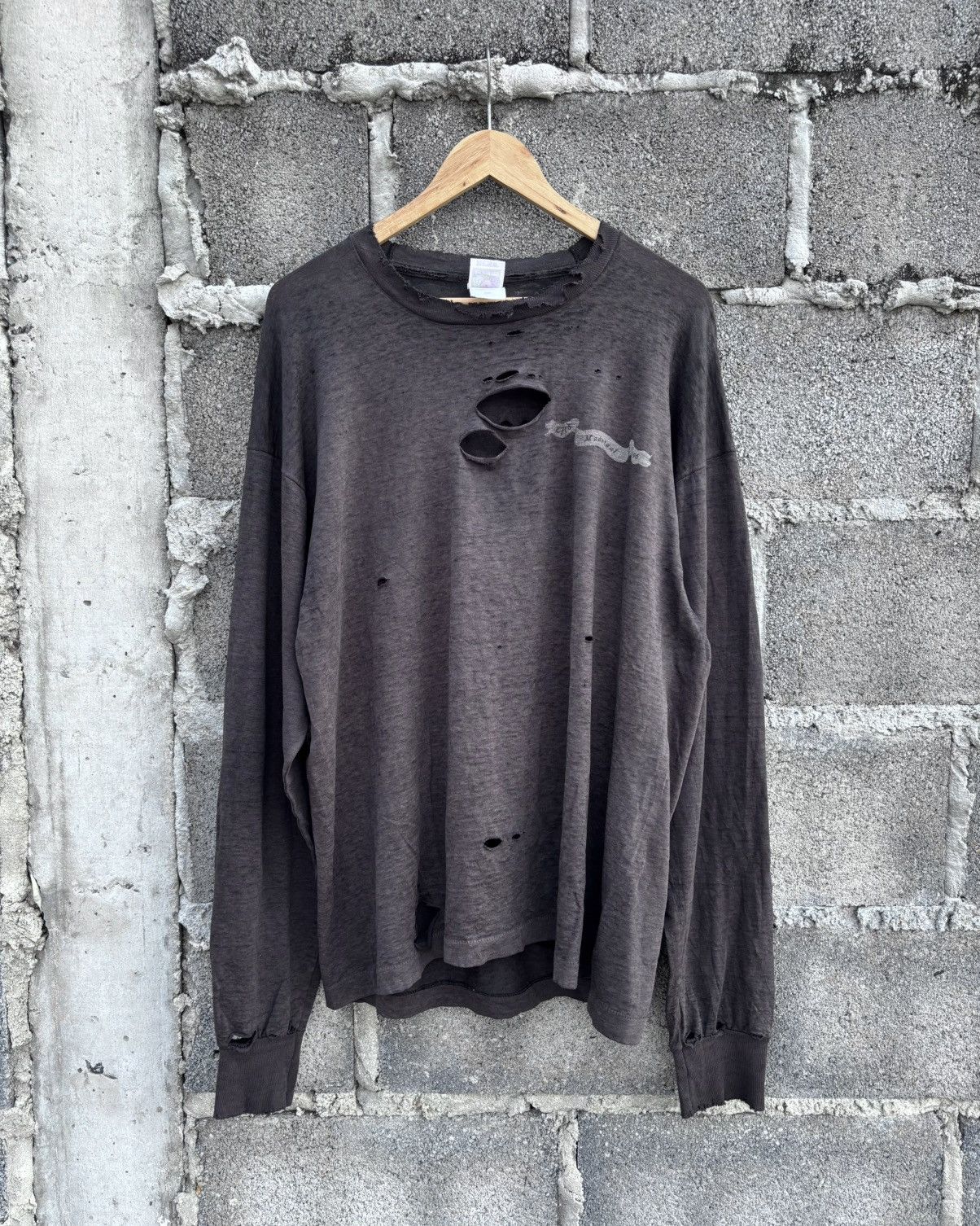 Vintage Thrashed Distressed Madrigal 1996 Shirt Faded ERD Grunge 96 Size US XL / EU 56 / 4 - 4 Thumbnail