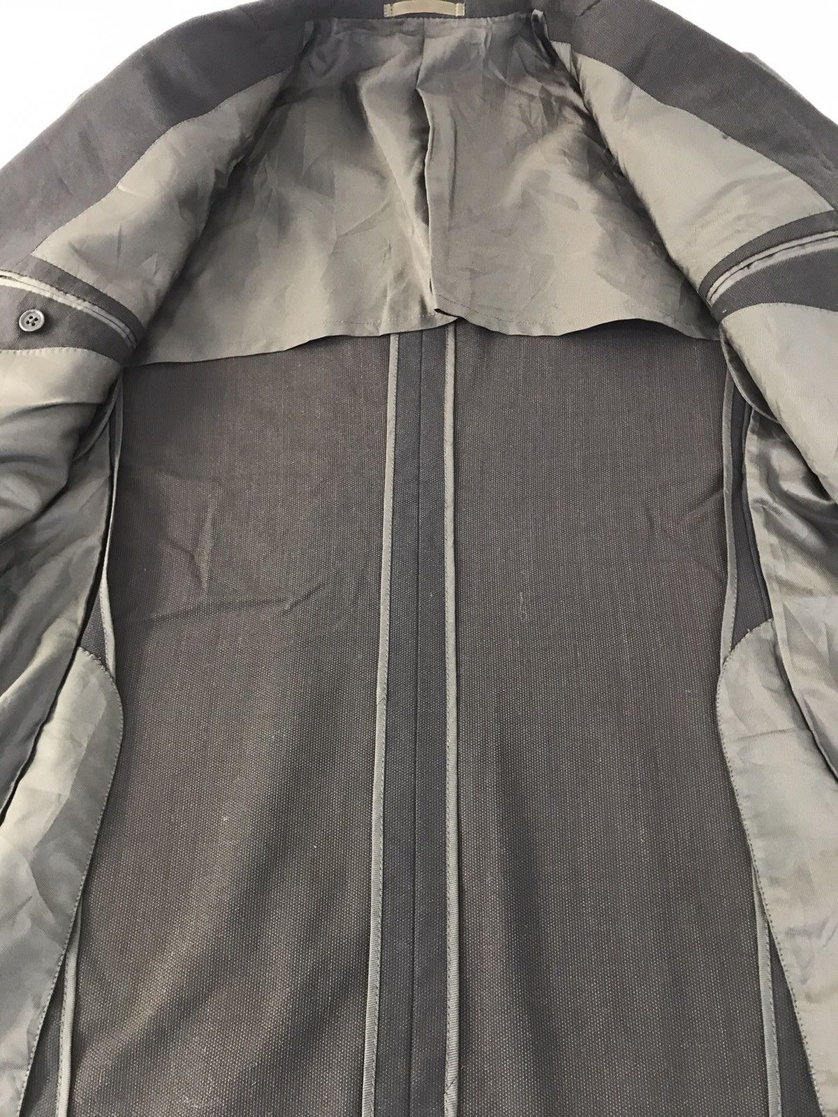 Japanese Brand Kansai Yamamoto Homme Blazer Coat Jacket Simple Design Size US M / EU 48-50 / 2 - 5 Thumbnail