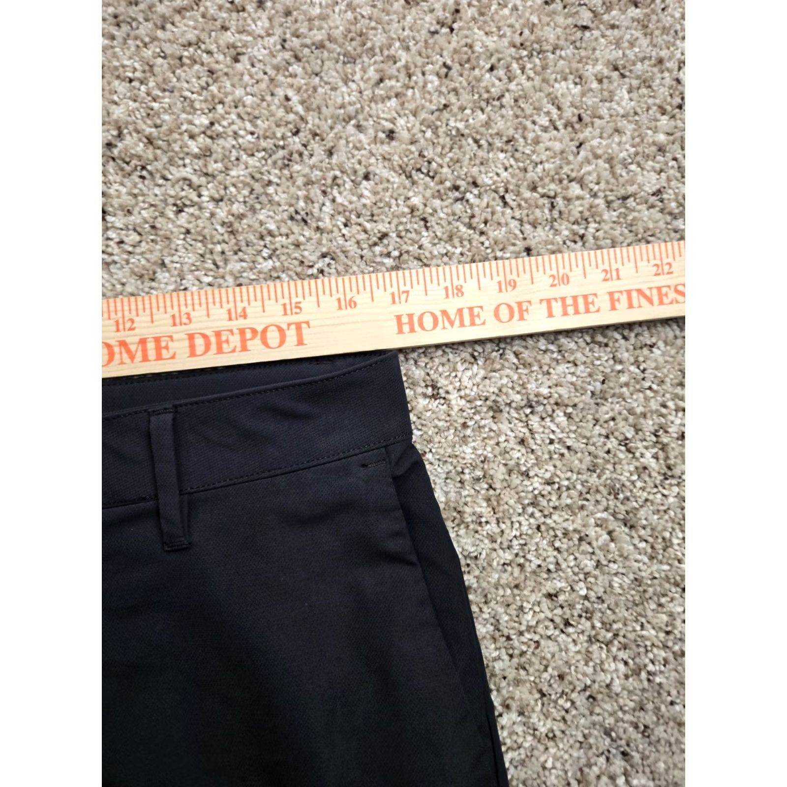 Banana Republic Banana Republic Black Tech Chino Pants 32x34 Mens Straight Leg Casual Business Slim Size US 32 / EU 48 - 7 Thumbnail