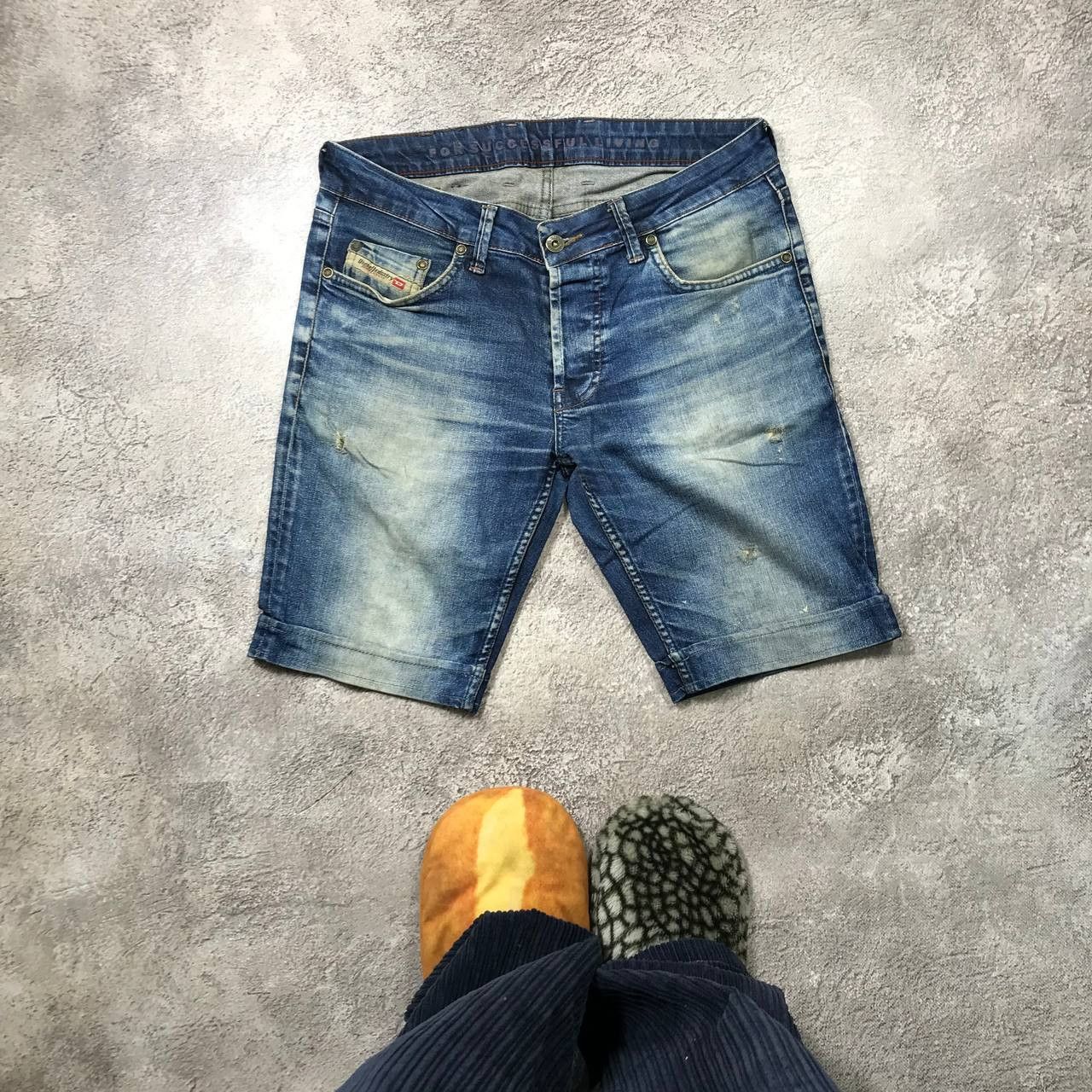 Diesel VINTAGE DIESEL DENIM SHORTS JAPAN CASUAL STREETWEAR Y2K 90s Size US 32 / EU 48 - 1 Thumbnail
