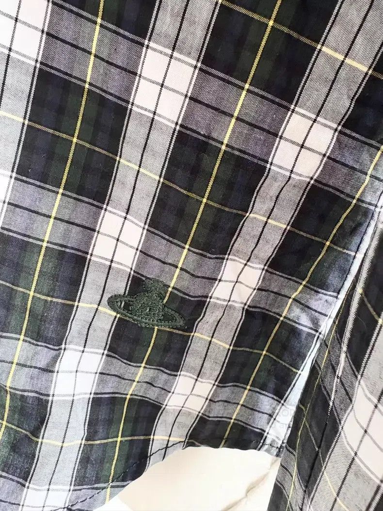 Vivienne Westwood Vivienne Westwood Plaid color block bow shirt Size M / US 6-8 / IT 42-44 - 5 Thumbnail